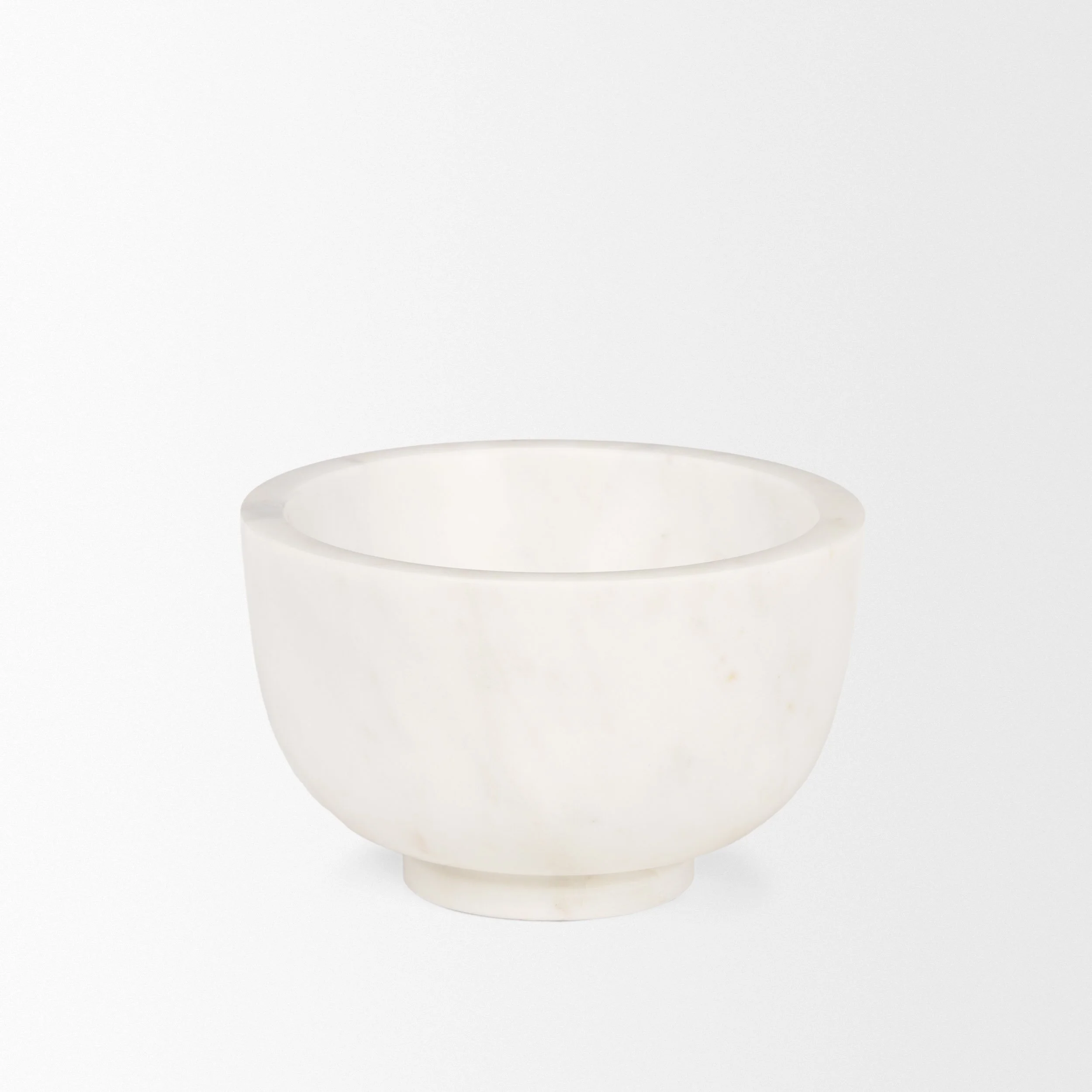 Small White Banswara Marble Bowl - 1.jpeg