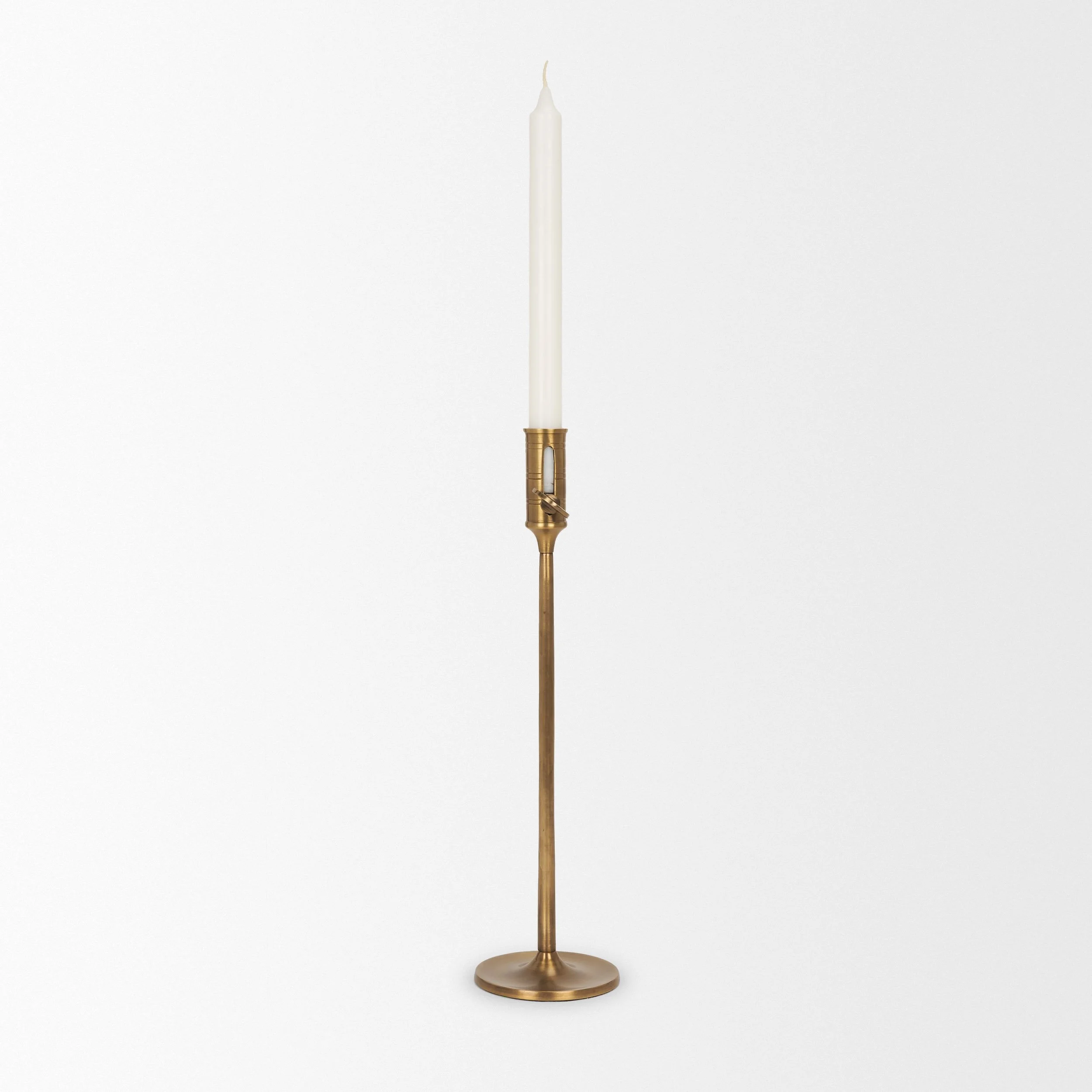 Solid Brass Adjustible Taper Candle Holder.jpeg