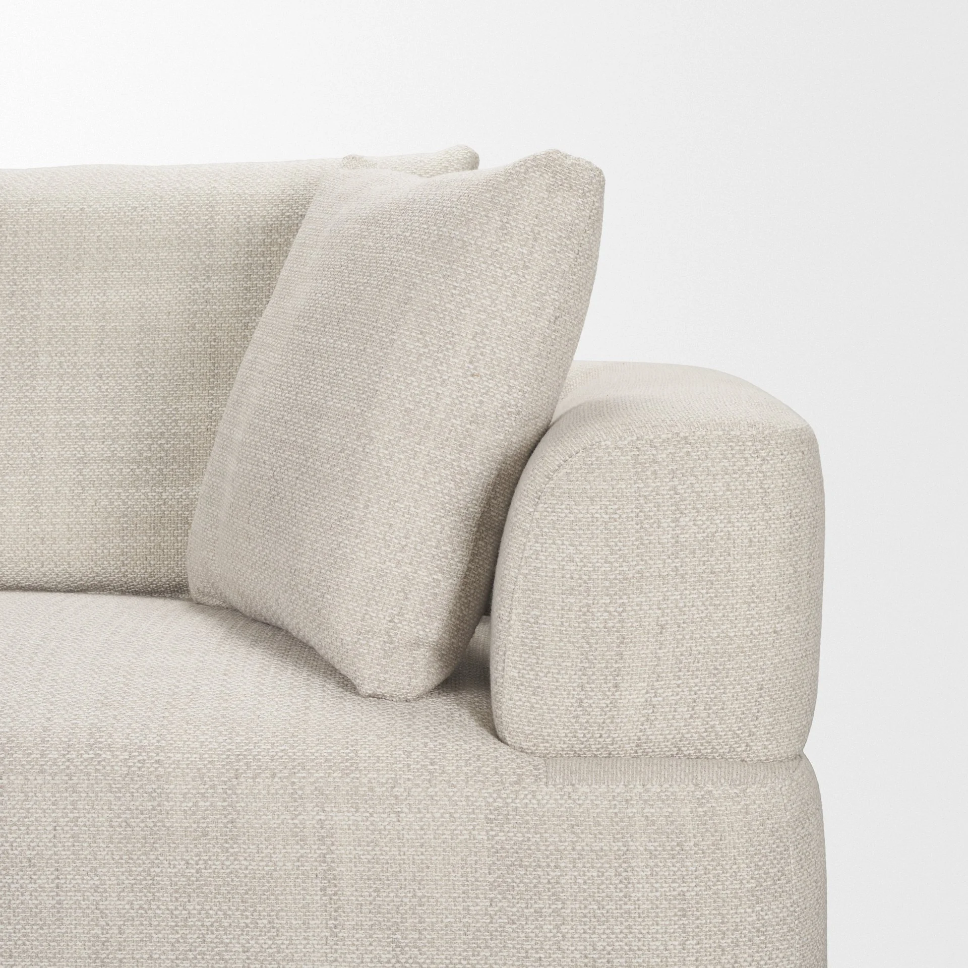 Oatmeal Performance Fabric Long Sofa cushion detail.png