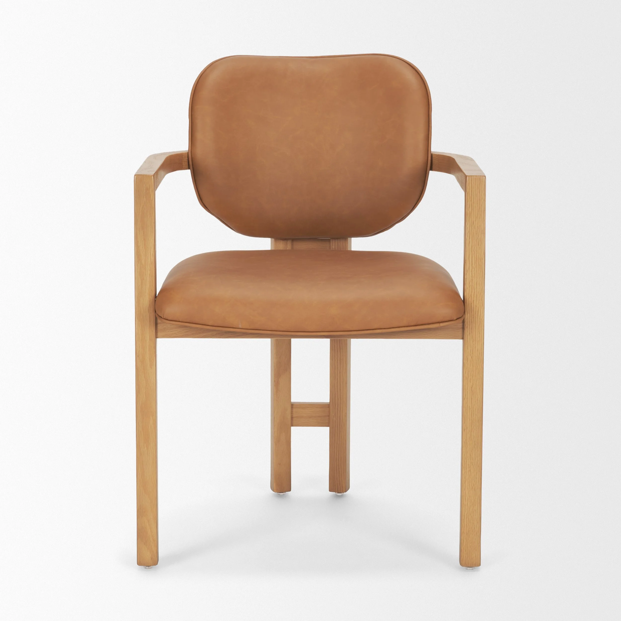70 Dining Armchair in Tan Leather and Natural Oak.jpeg