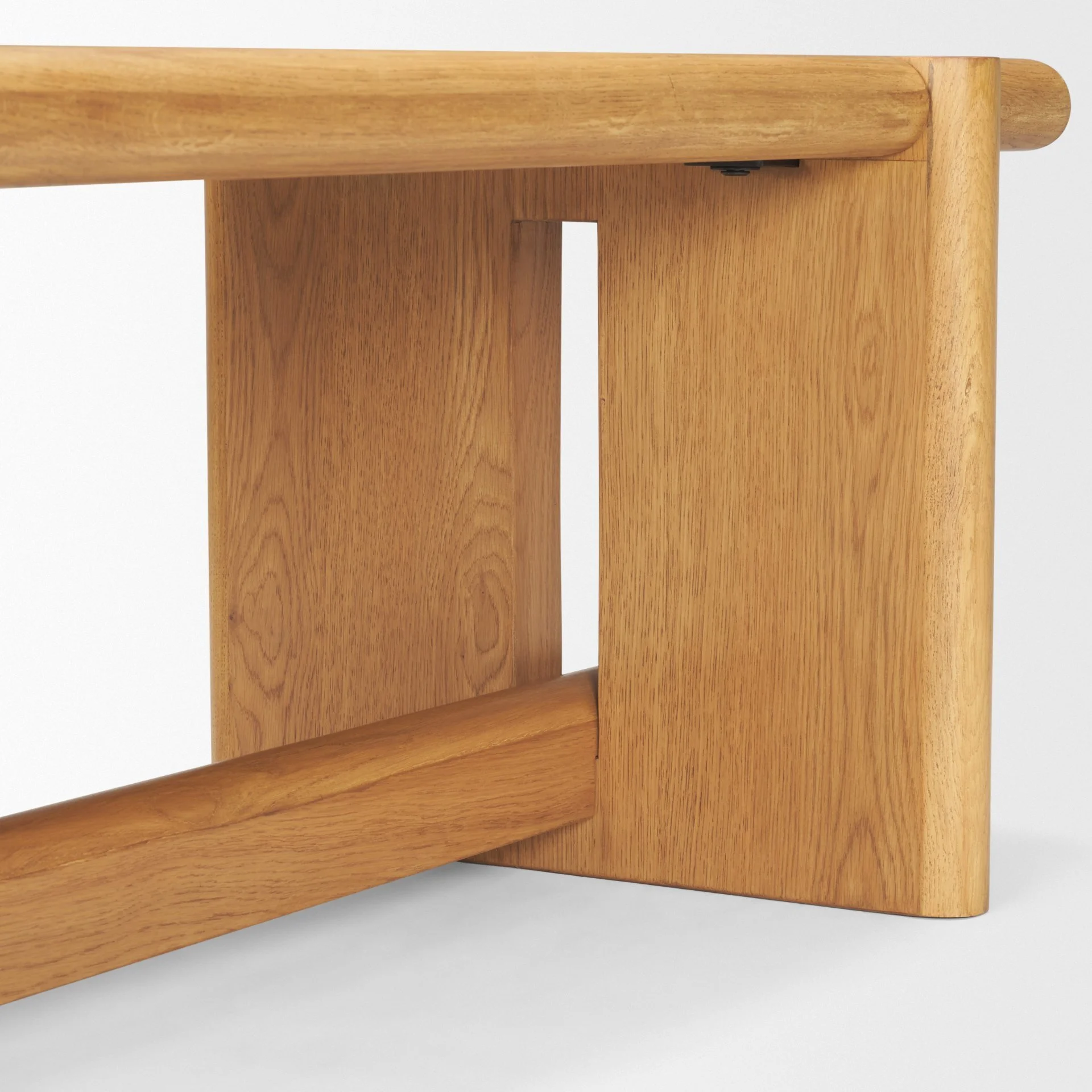 Base Detail of Oak Dining Bench.jpeg