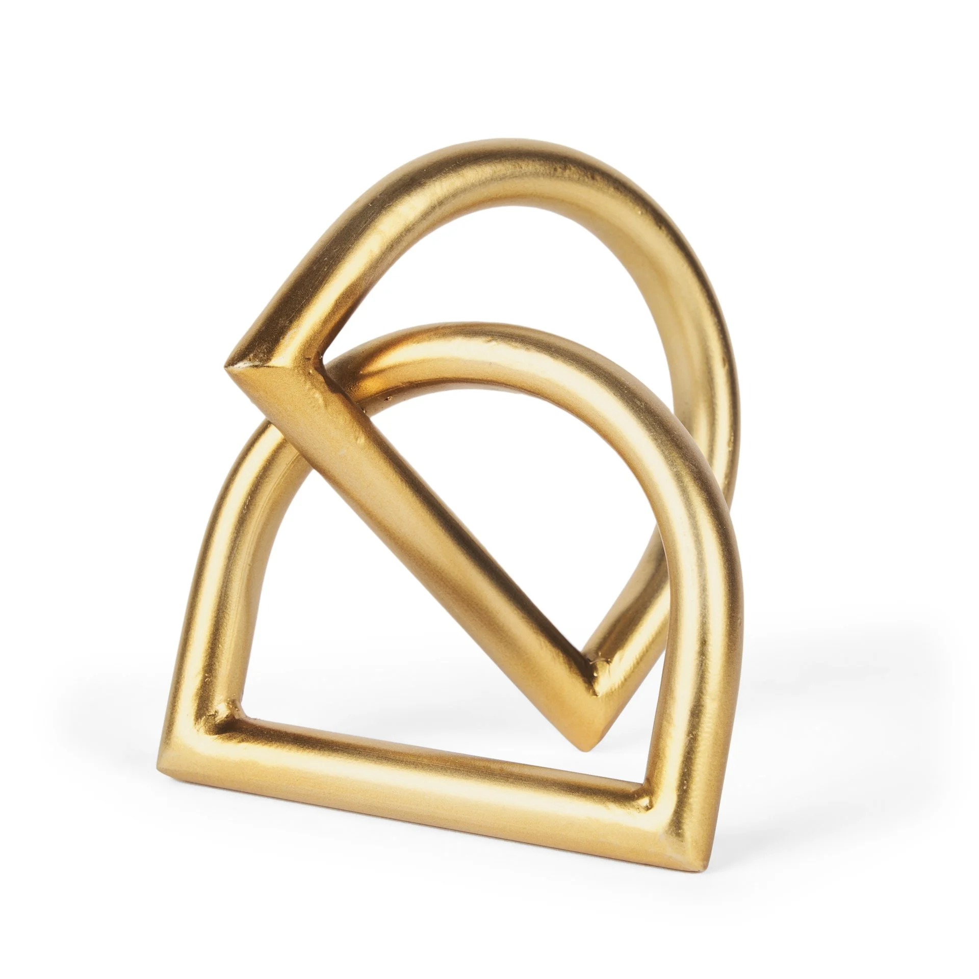 Sculptural Gold Link