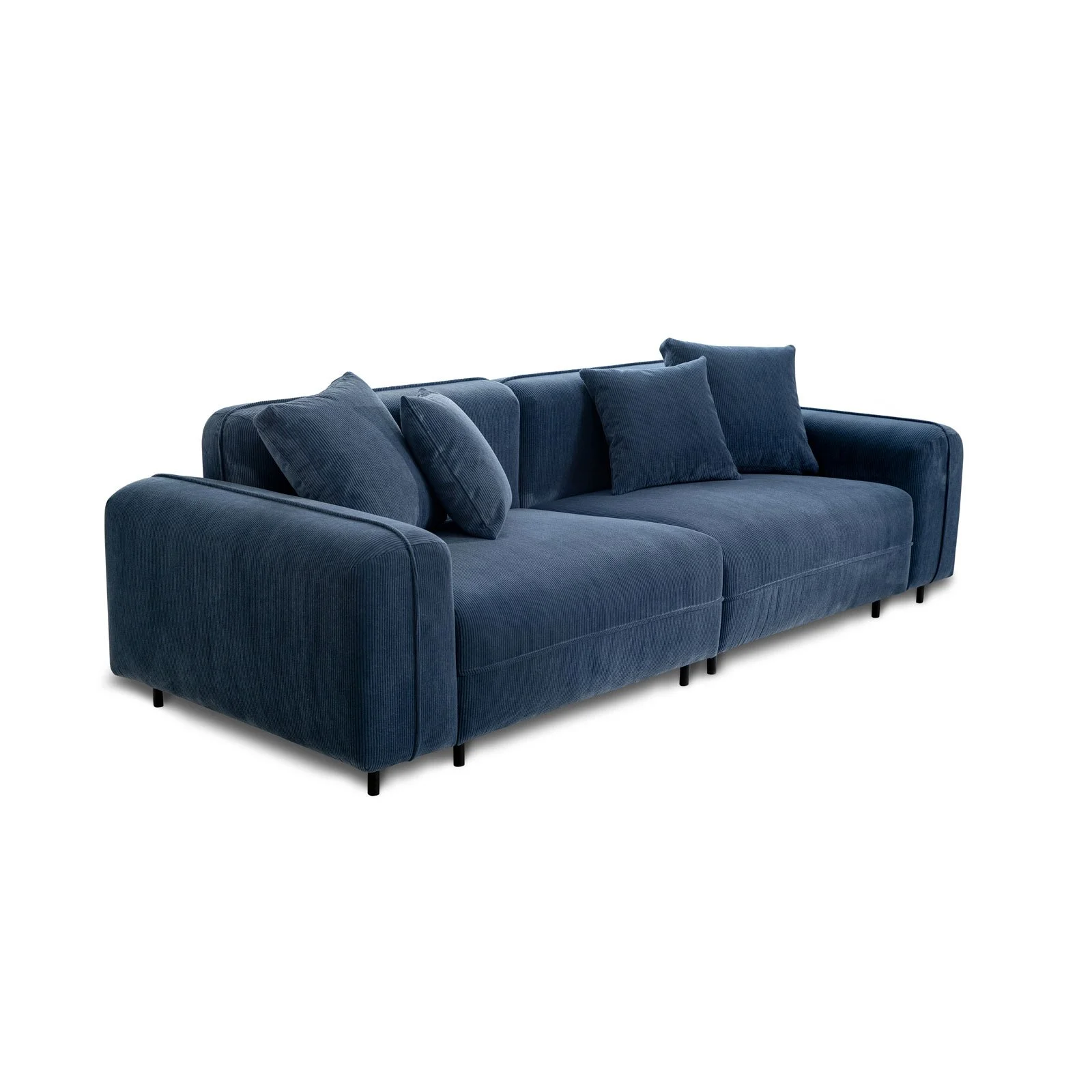 Product Image of Blue 3 seater sofa - made in Canada