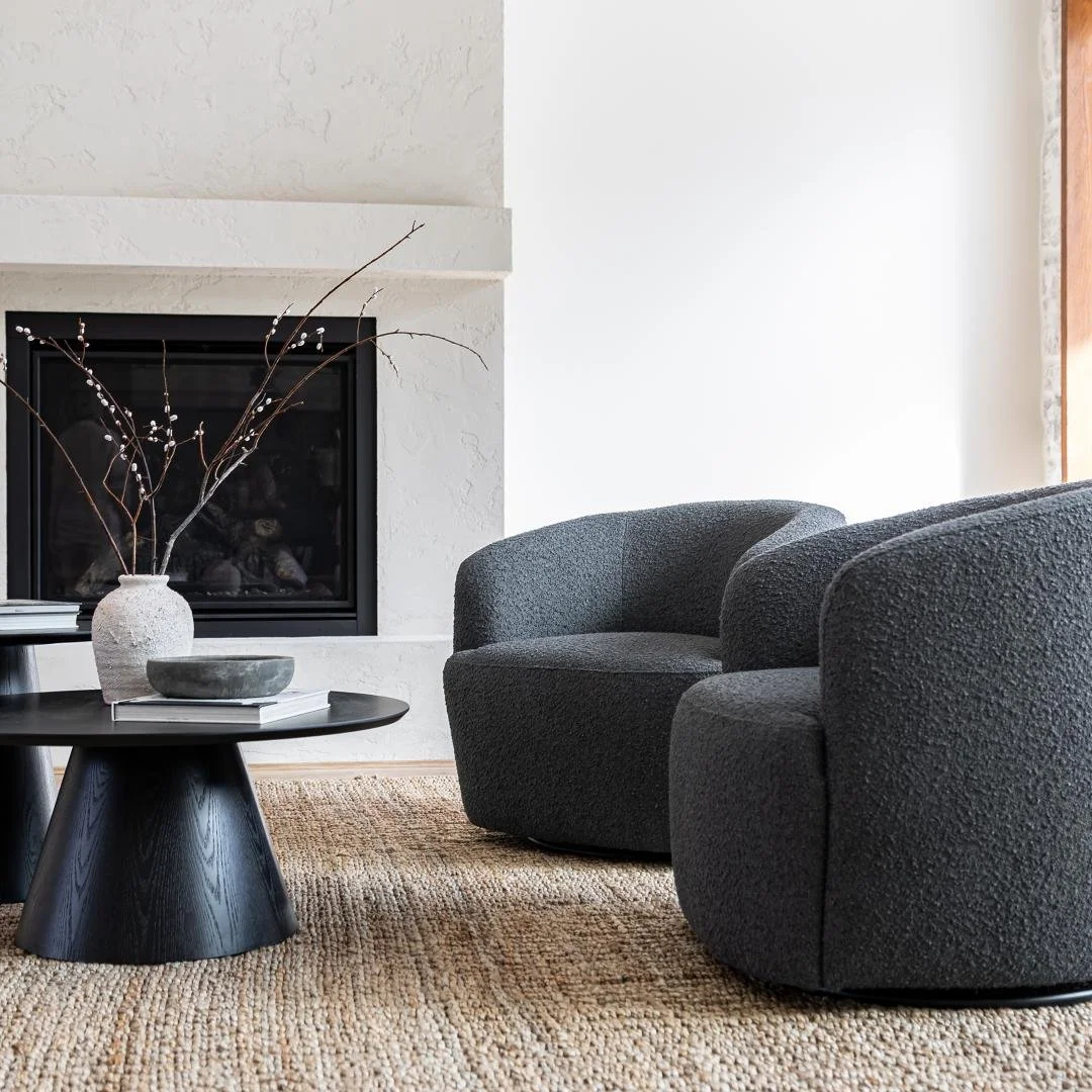 22 Swivel Chair - Barrel Chair Charcoal Fabric.jpg