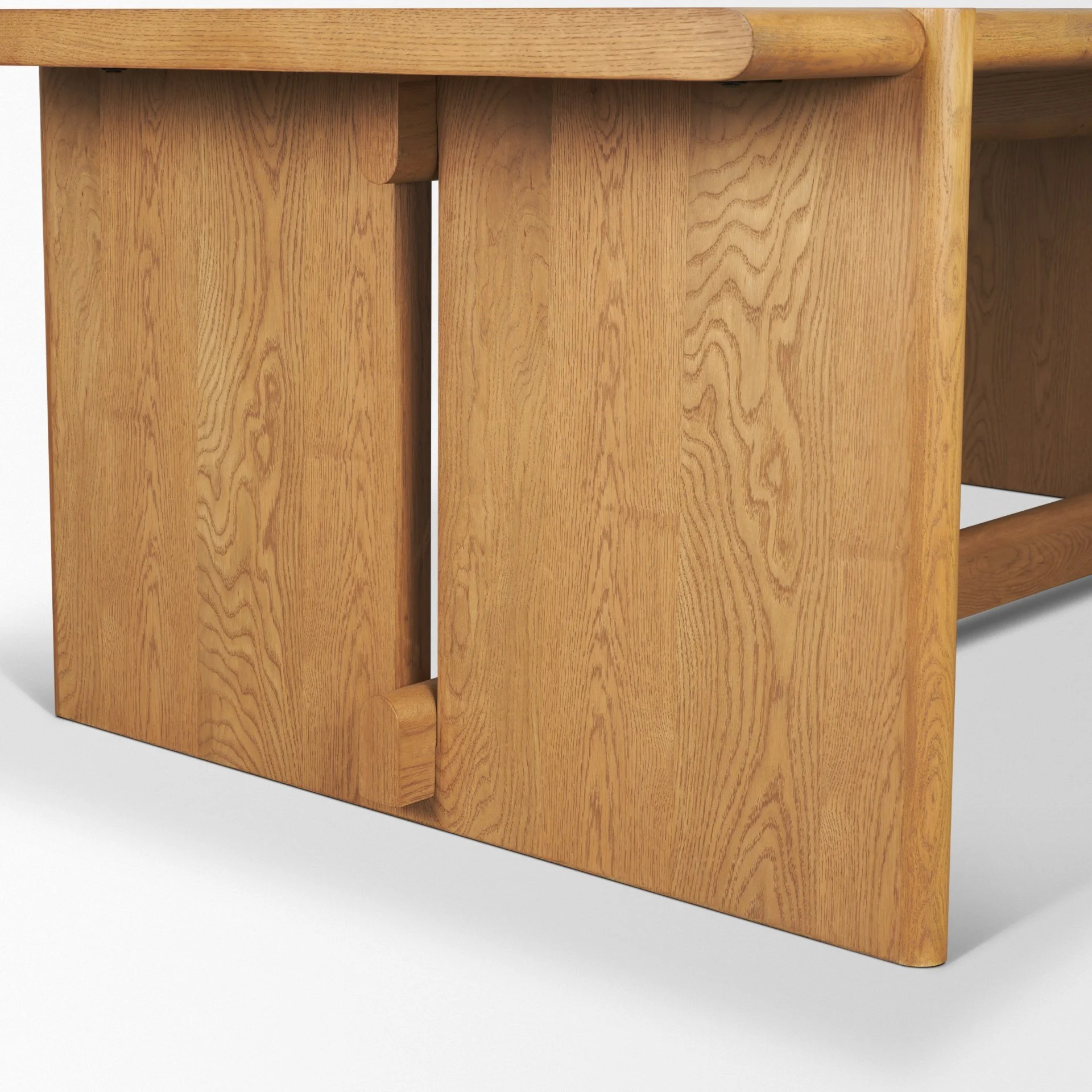 Base Detail on Solid Oak DIning Table.jpeg