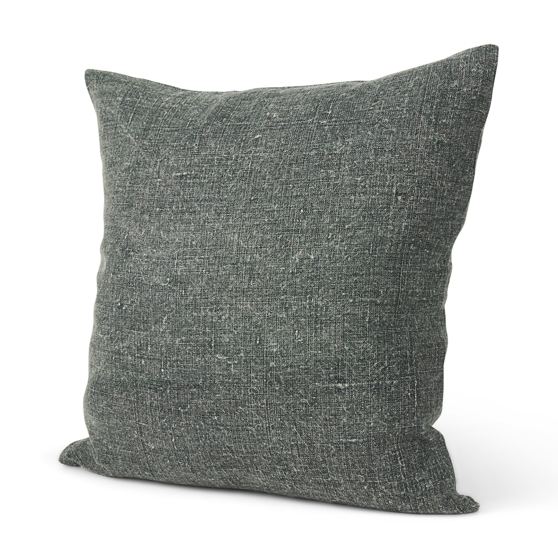 Textured Linen Pillow Cover