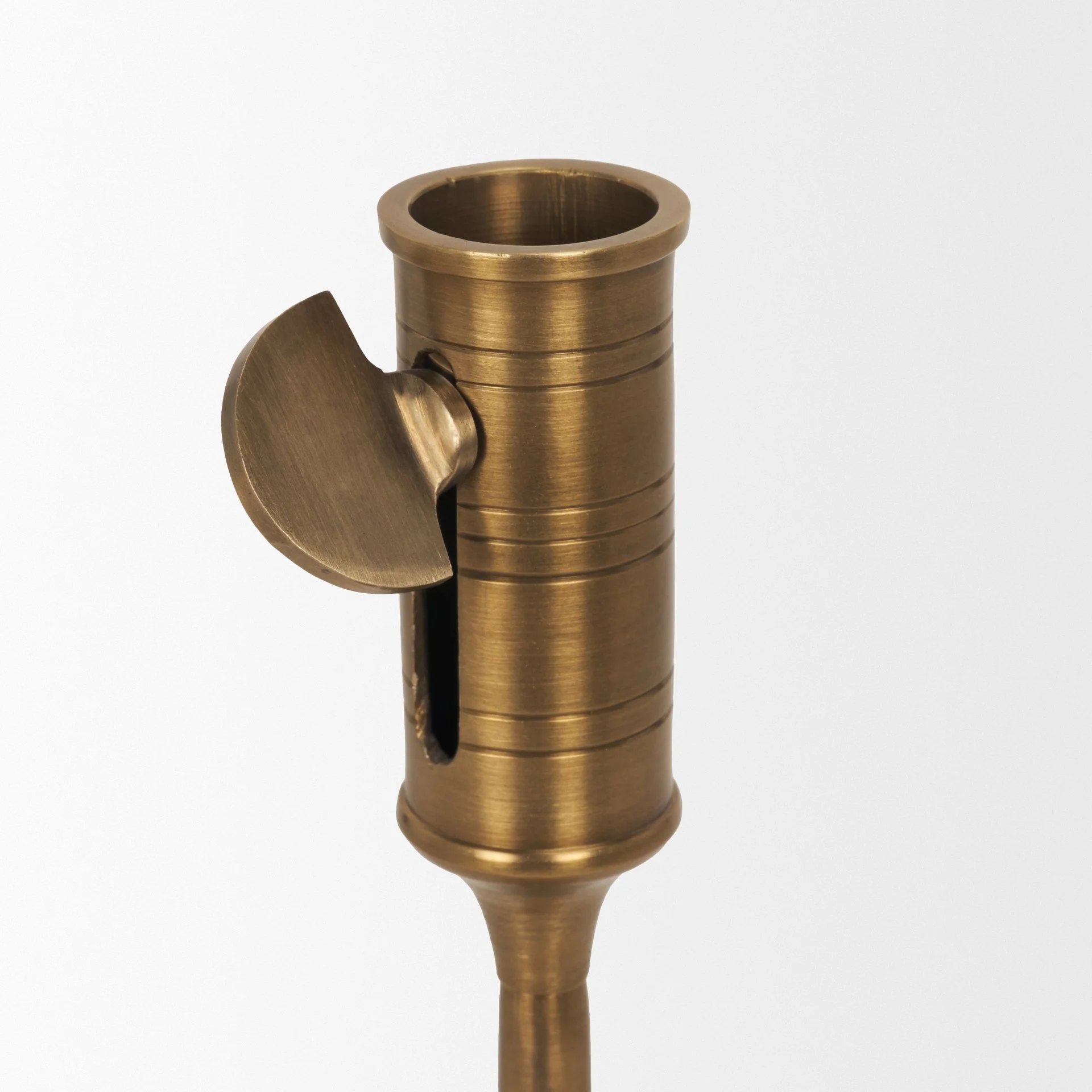 Solid Brass Adjustable Candle Holder Adjustable Detail.jpeg