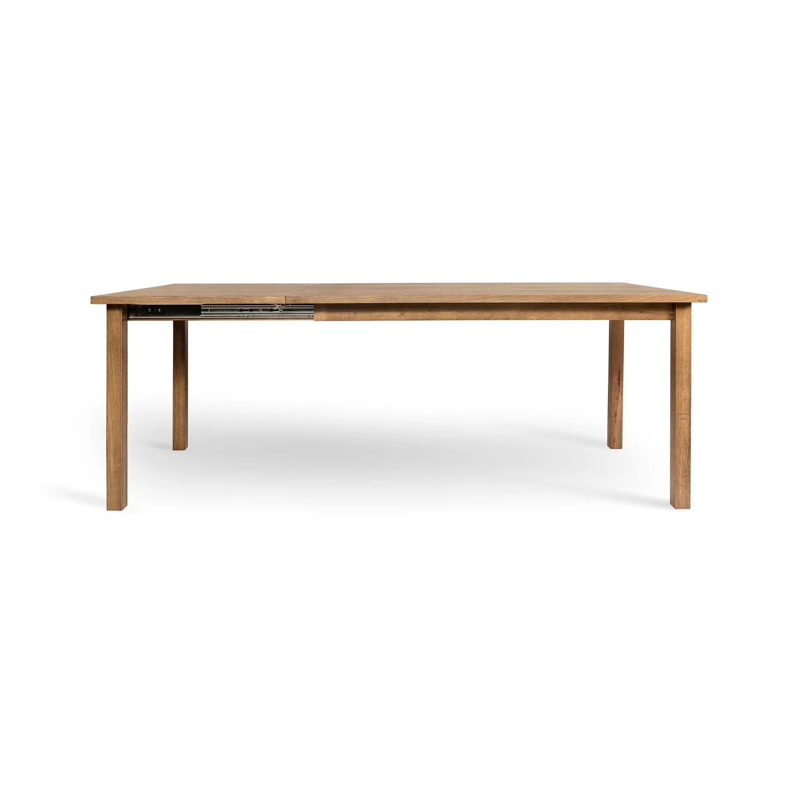 14 Dining table extended in smoked chestnut