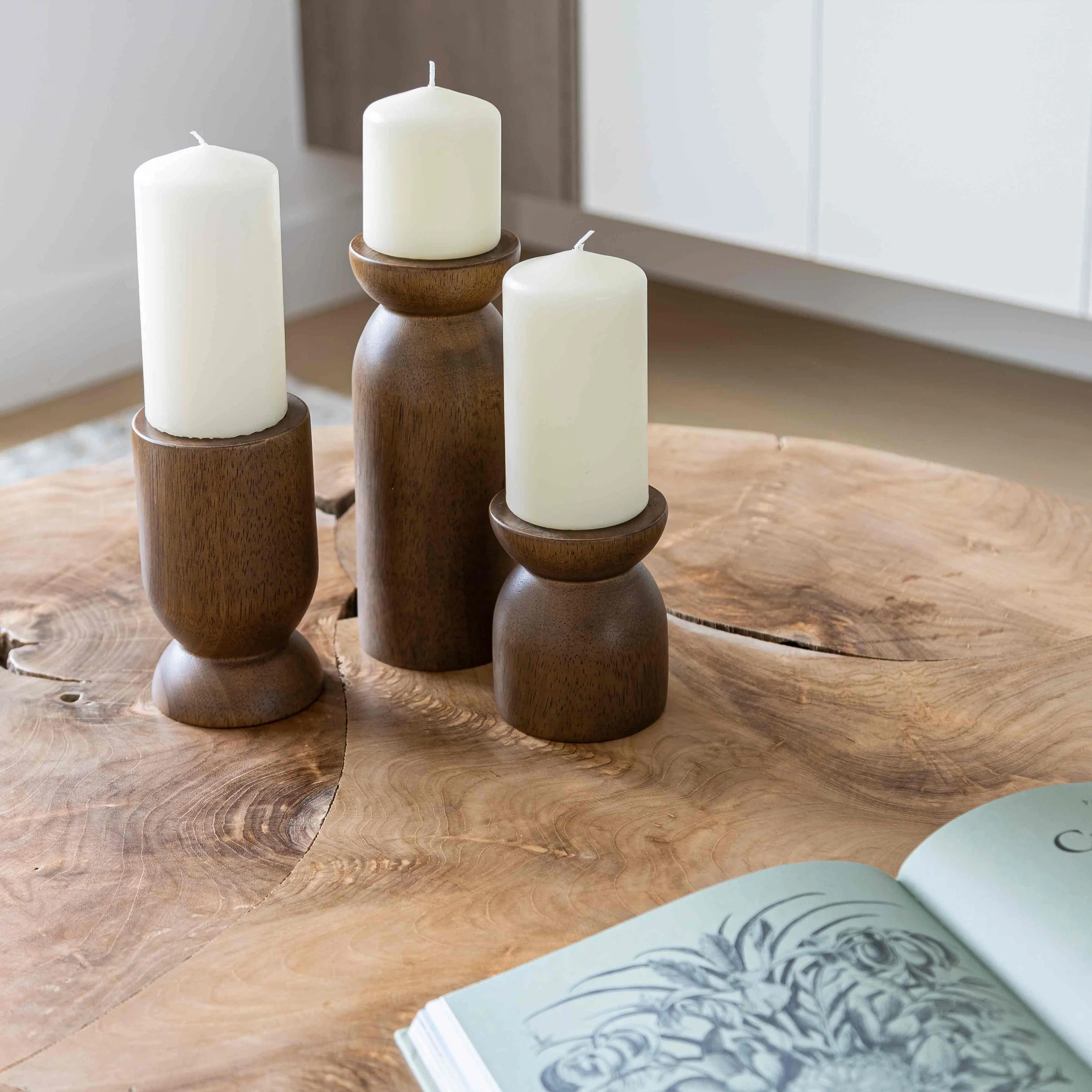 Chestnut Candle Holders Set of 3 .jpg