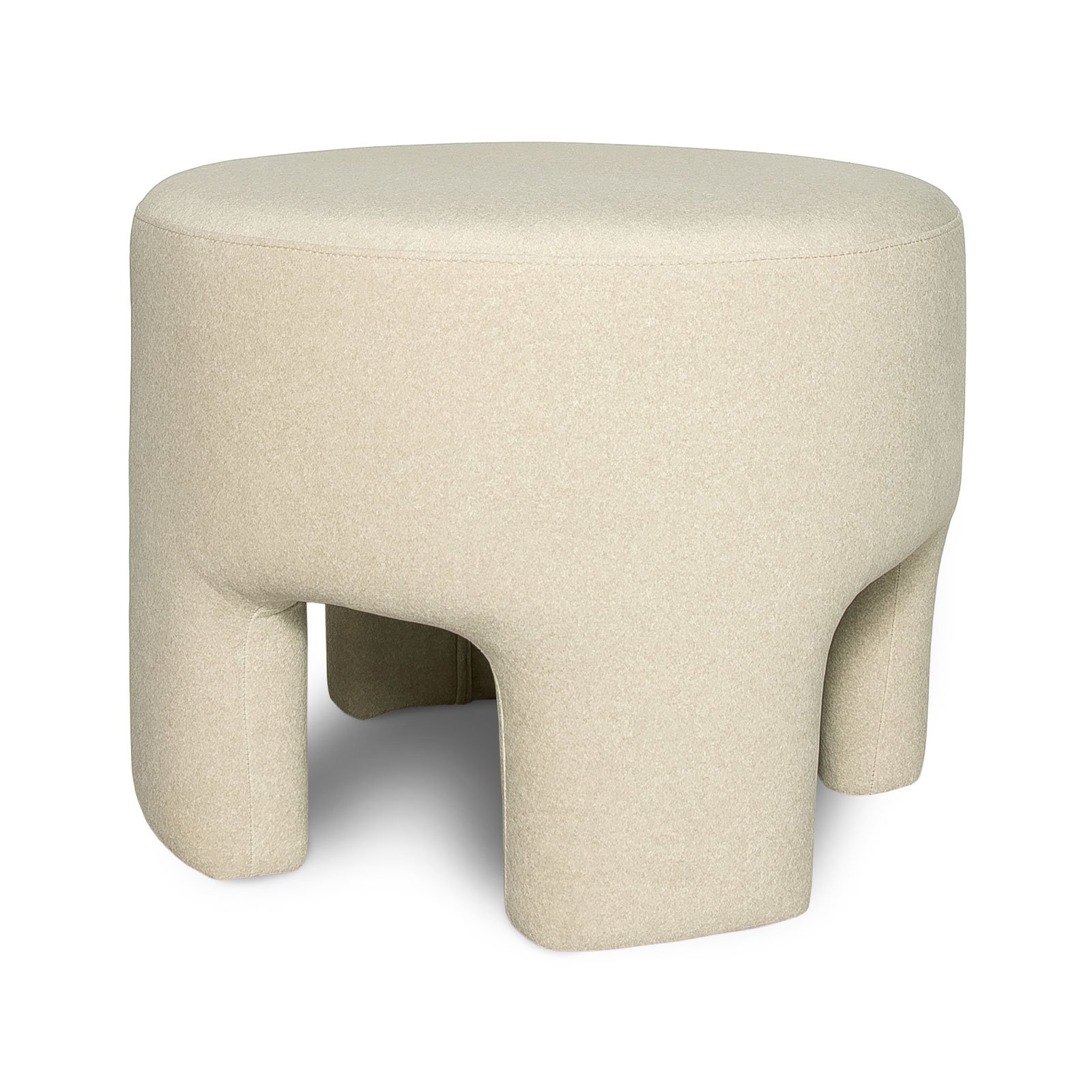 3 Ottoman - Velvet Natural