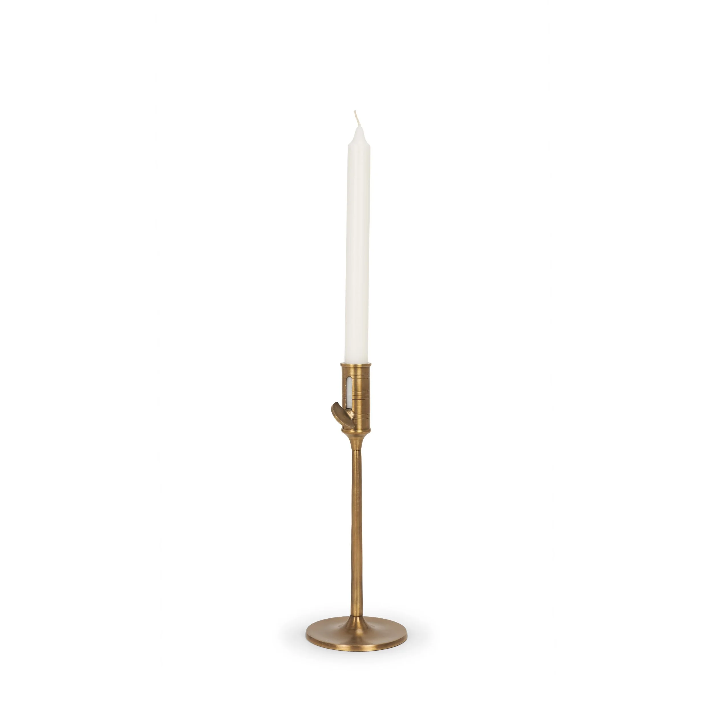 Solid Brass Adjustable Candle Holder Small.jpeg