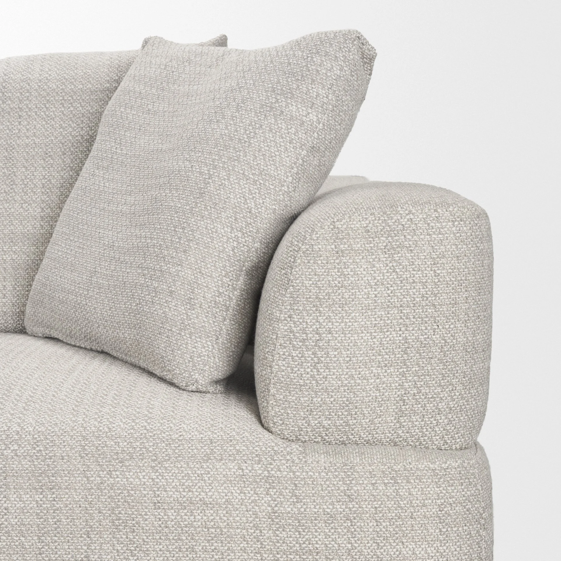 Fabric Detail on Grey Sofa with Ash Wood Details 2 Peice Sofa.jpeg