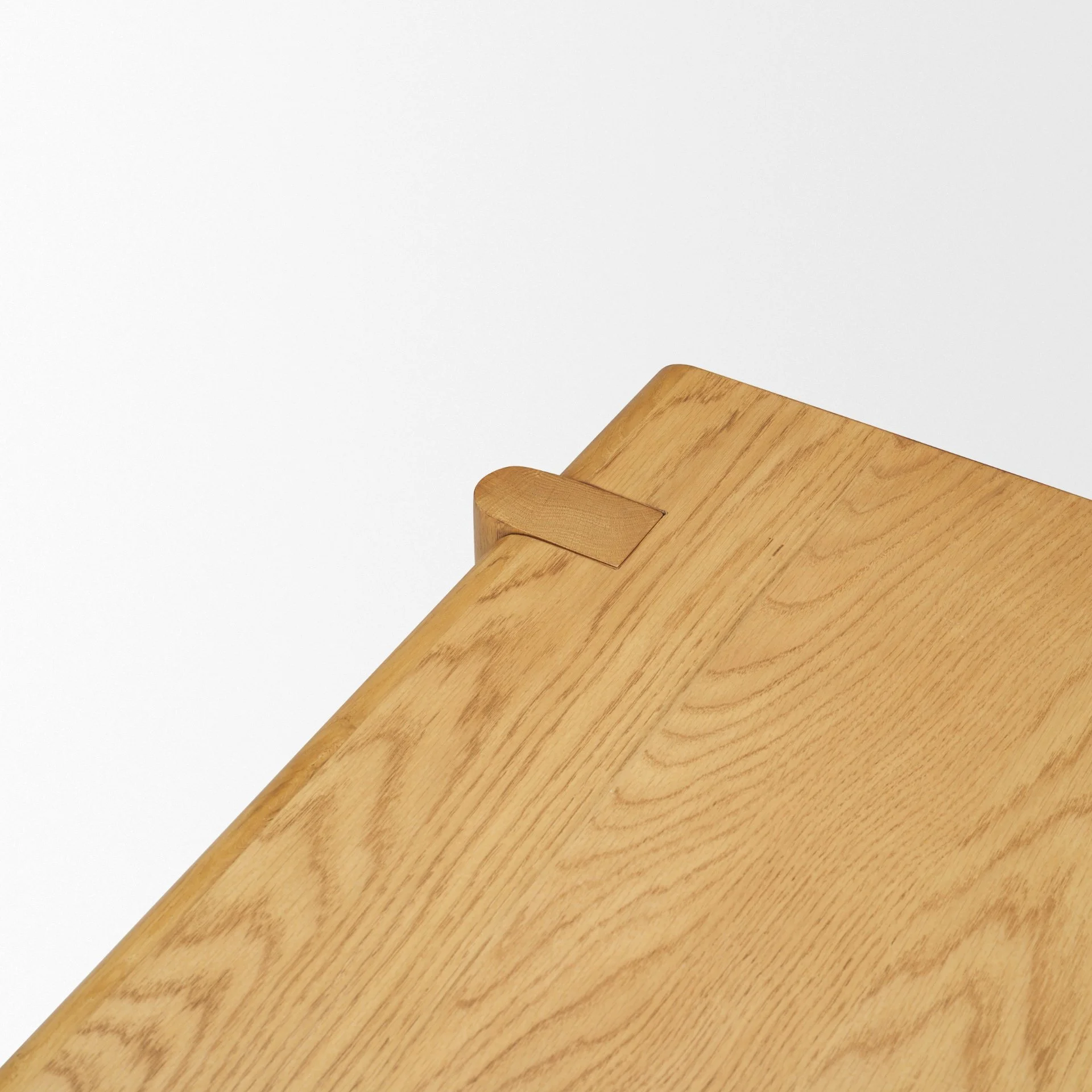 Top Detail of Oak Dining Bench.jpeg