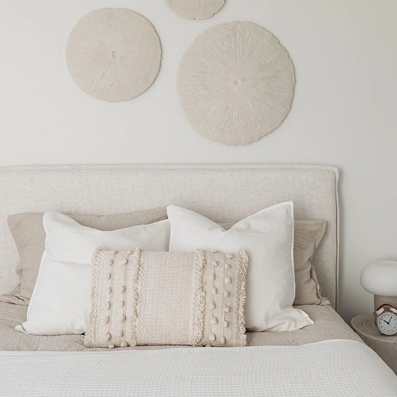 Mirrors and wall decor styled together in a modern Canadian home