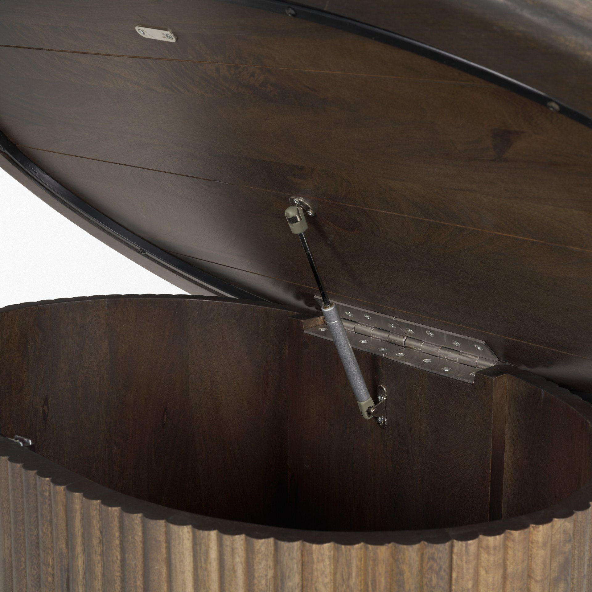 74 Dark Mango Wood Coffee Table - Storage Table - 010.jpeg