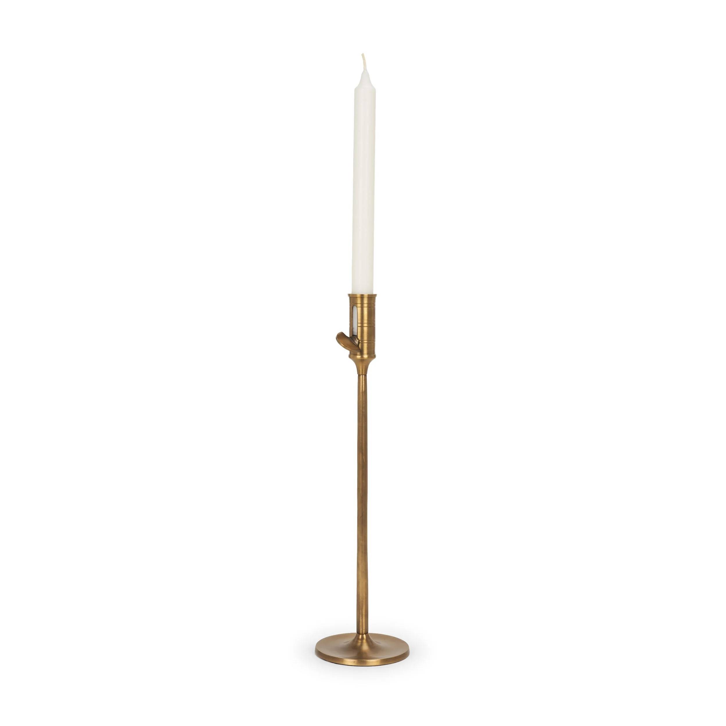 Solid Brass Adjustible Candle Holder.jpeg