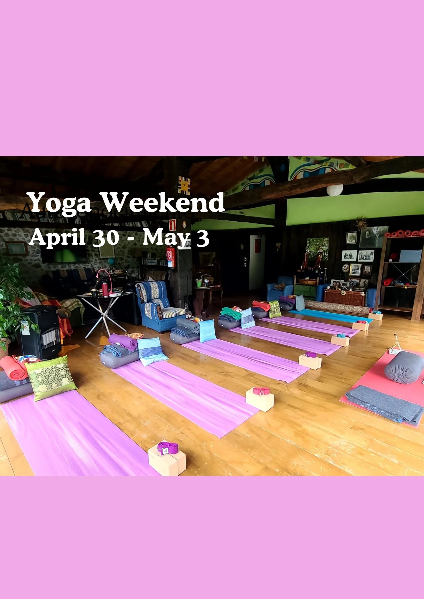 Recharge, reconnect, relax: Yoga weekend