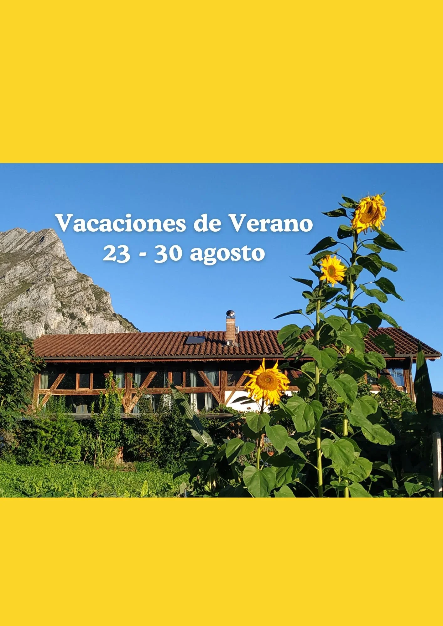 Vacaciones de Verano 2