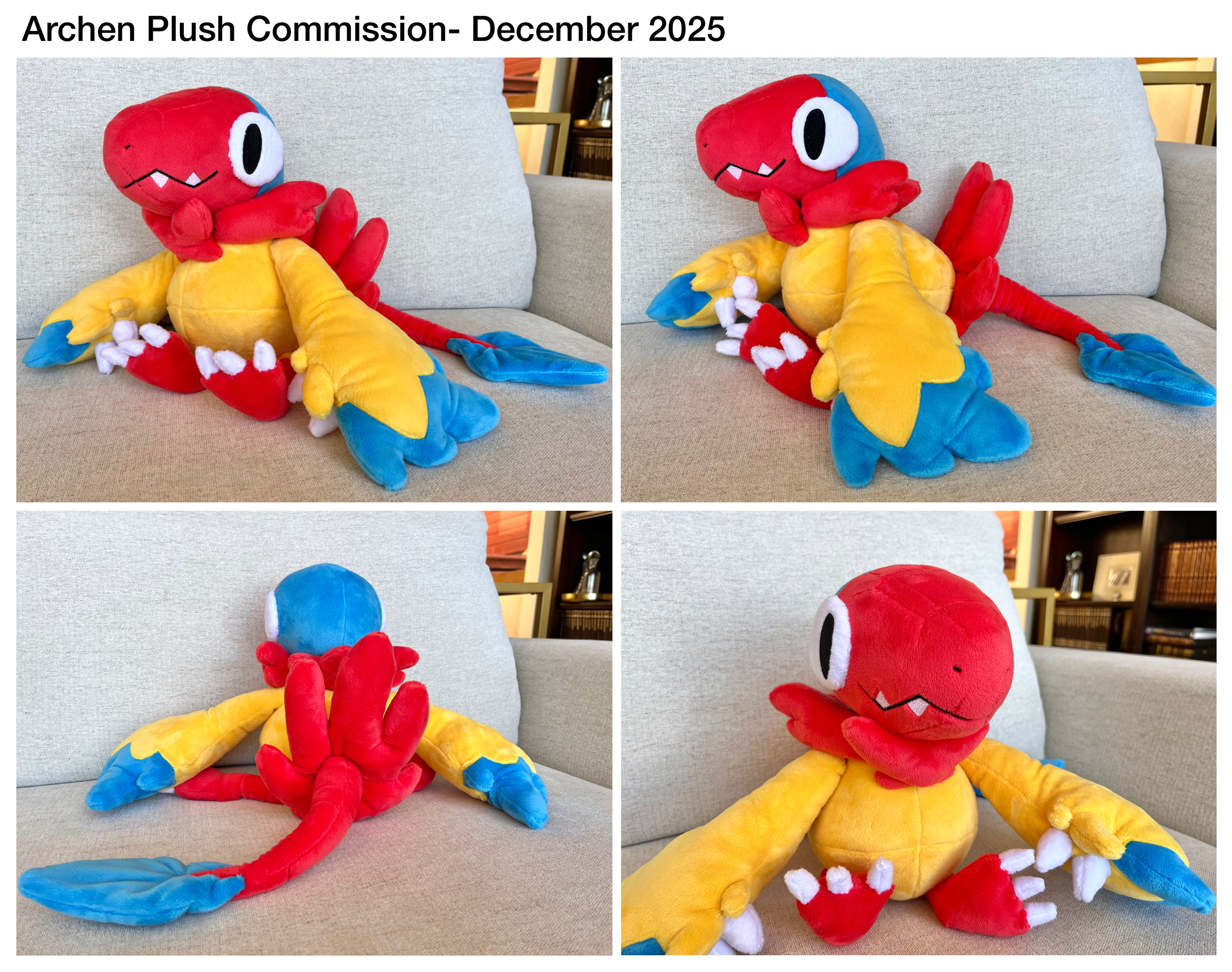 Archen Plush Commission