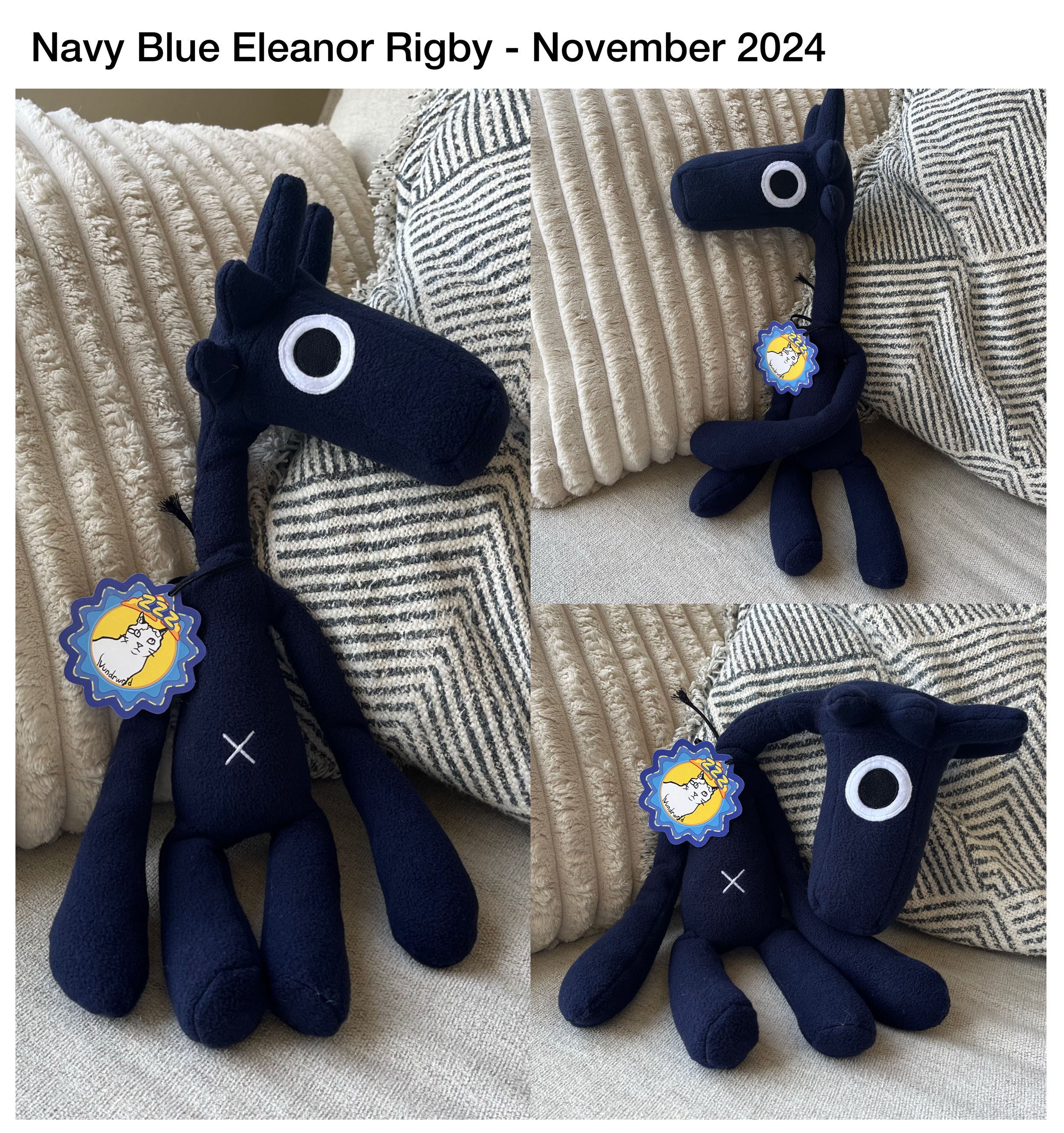 Navy Blue Eleanor Rigby