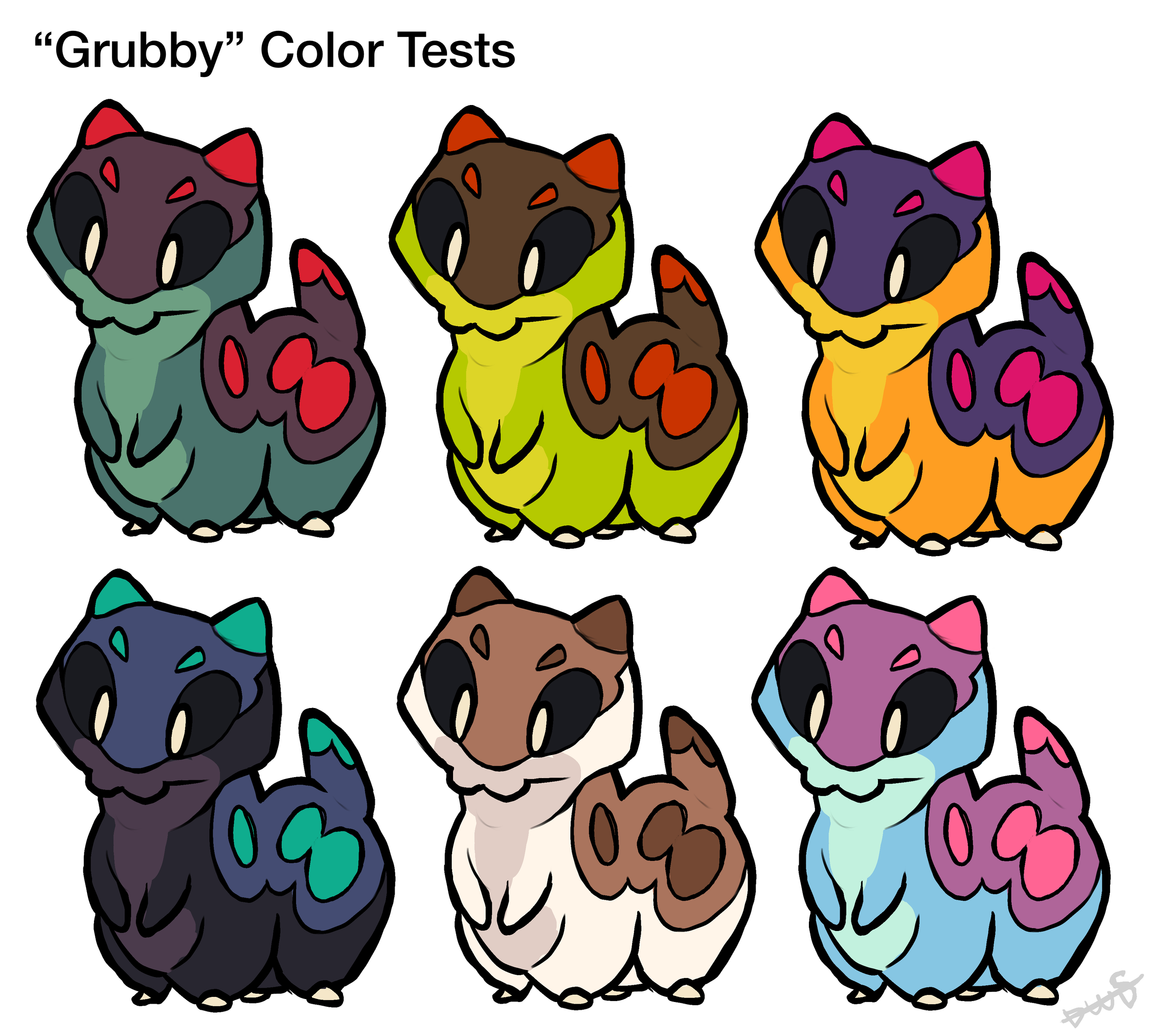Grubby Palette Tests