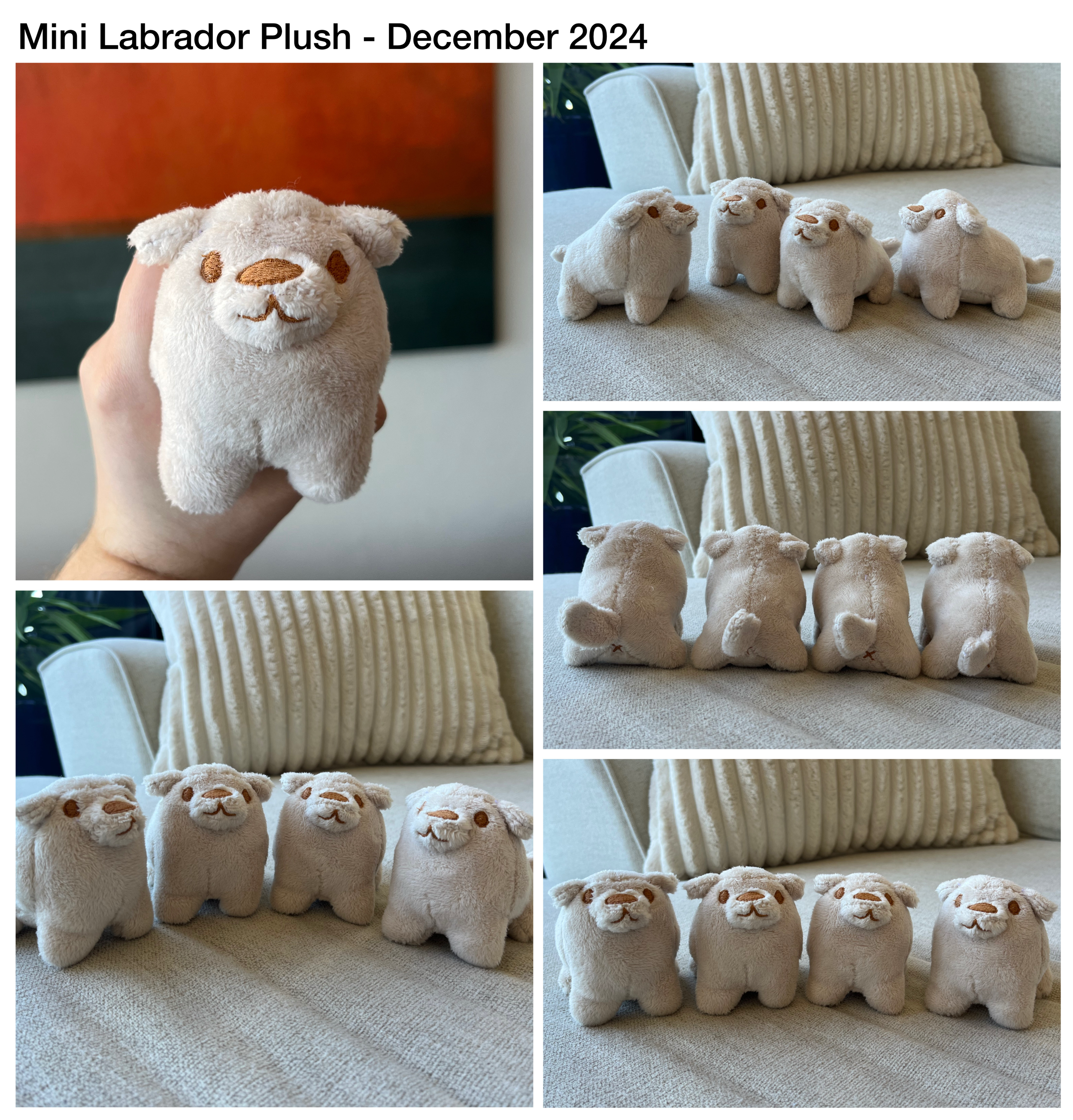 Mini Labrador Plush