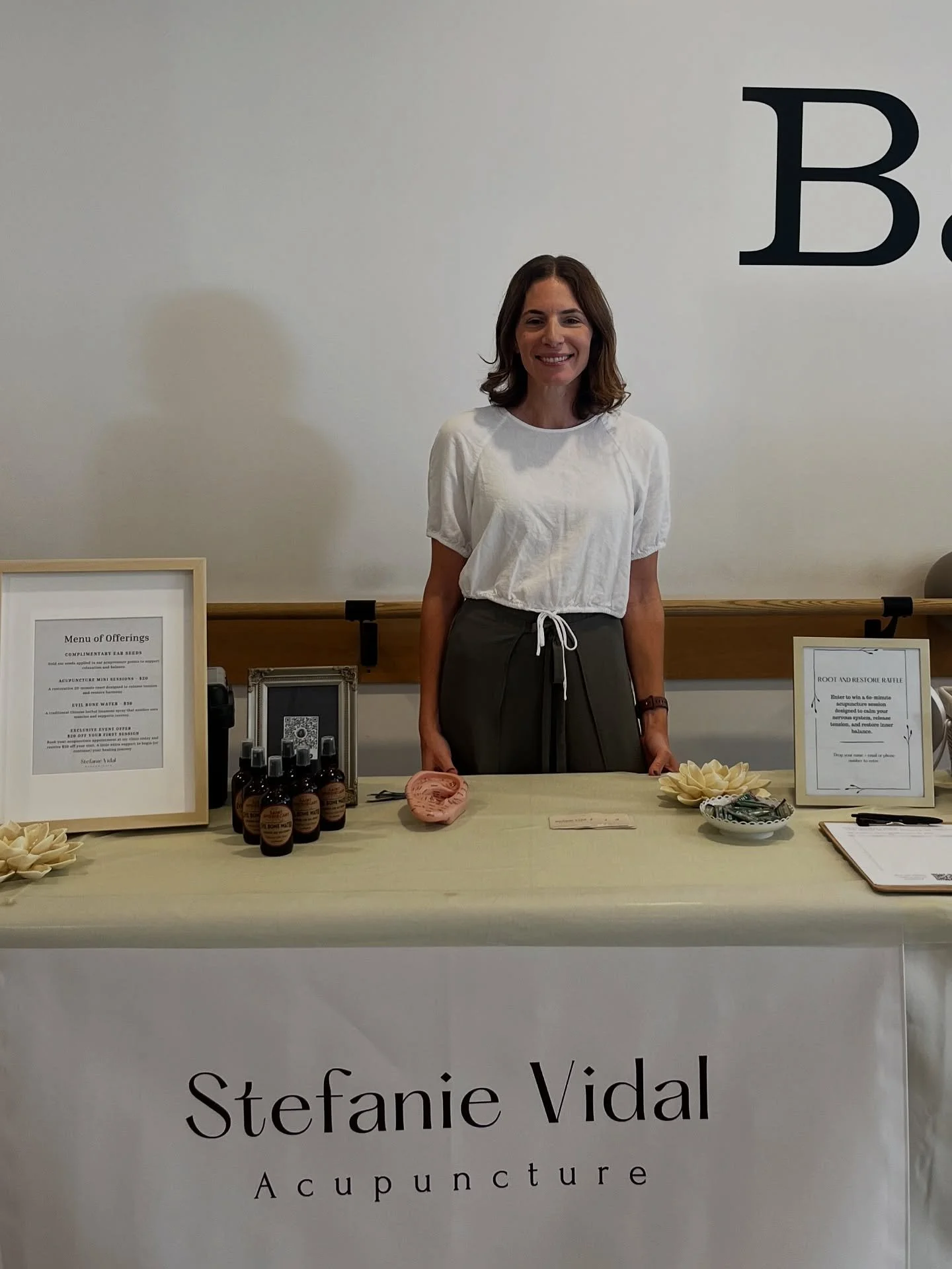 Feeling so much gratitude after Saturday&rsquo;s event at @barrebodysoul . ✨ 

It was such a joy to connect with so many wonderful people &mdash; thank you to everyone who stopped by my table, shared stories, and brought such good energy.

A special 