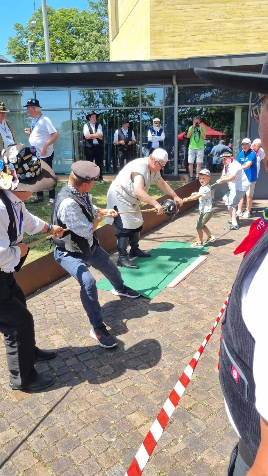 Zerreisprobe Magdeburger Halbkugeln