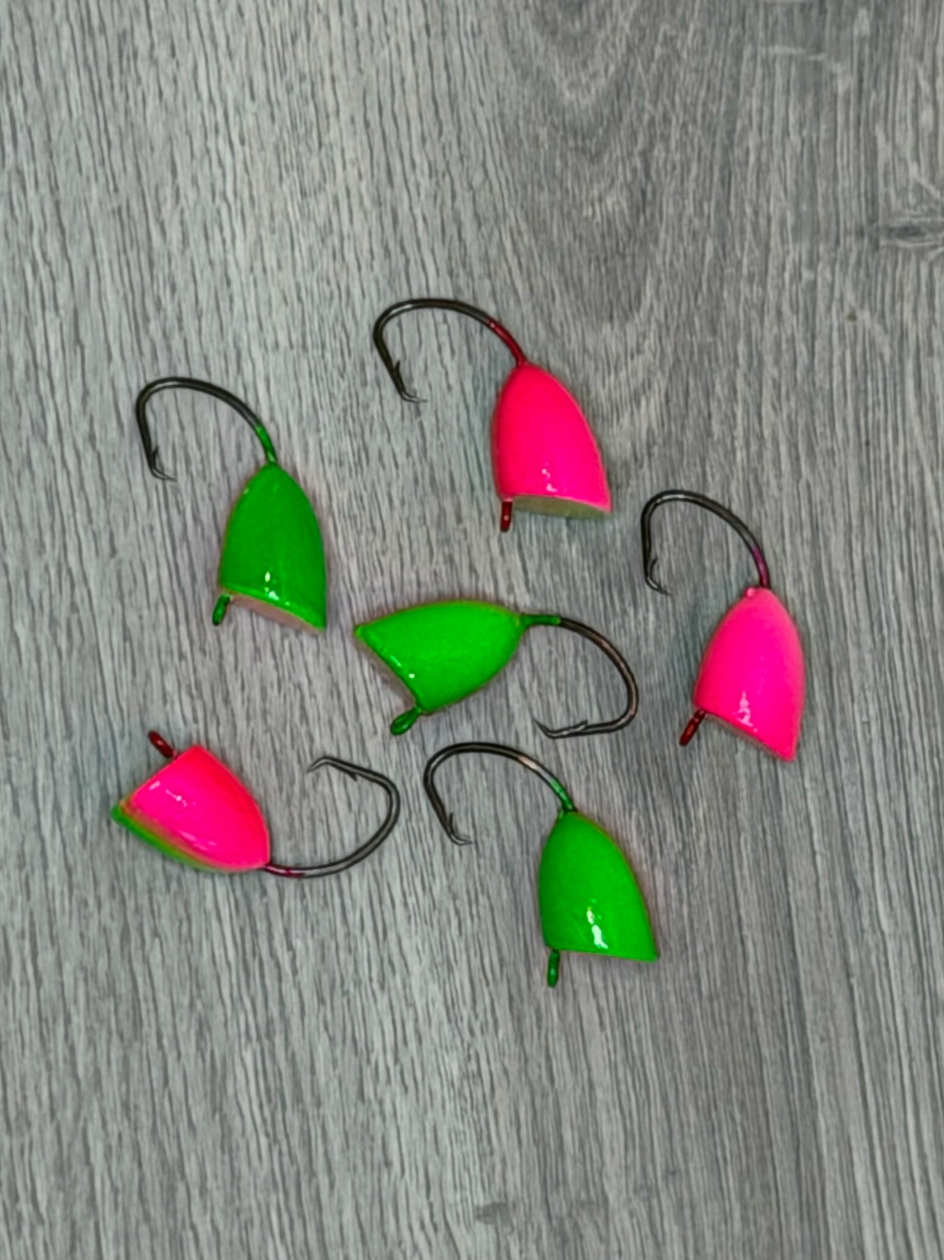Watermelon SurfChatter Float Hook 6-Pack
