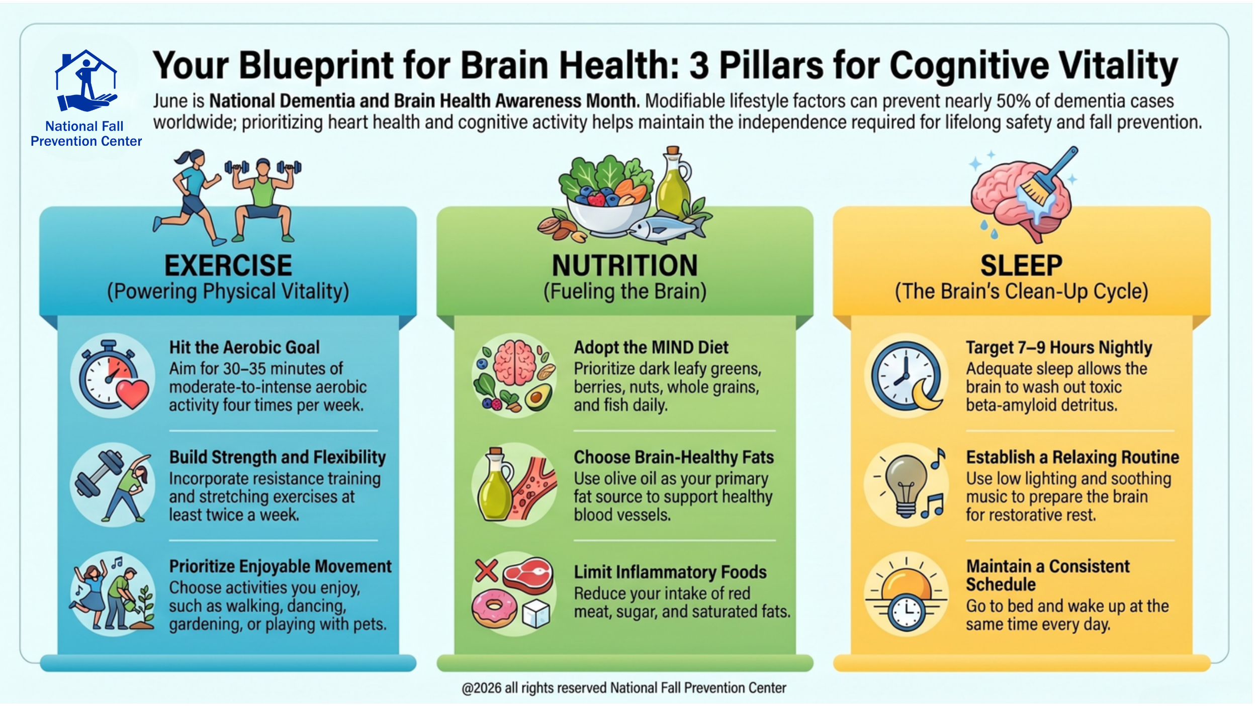 3 Pillars of Cognitive Vitality