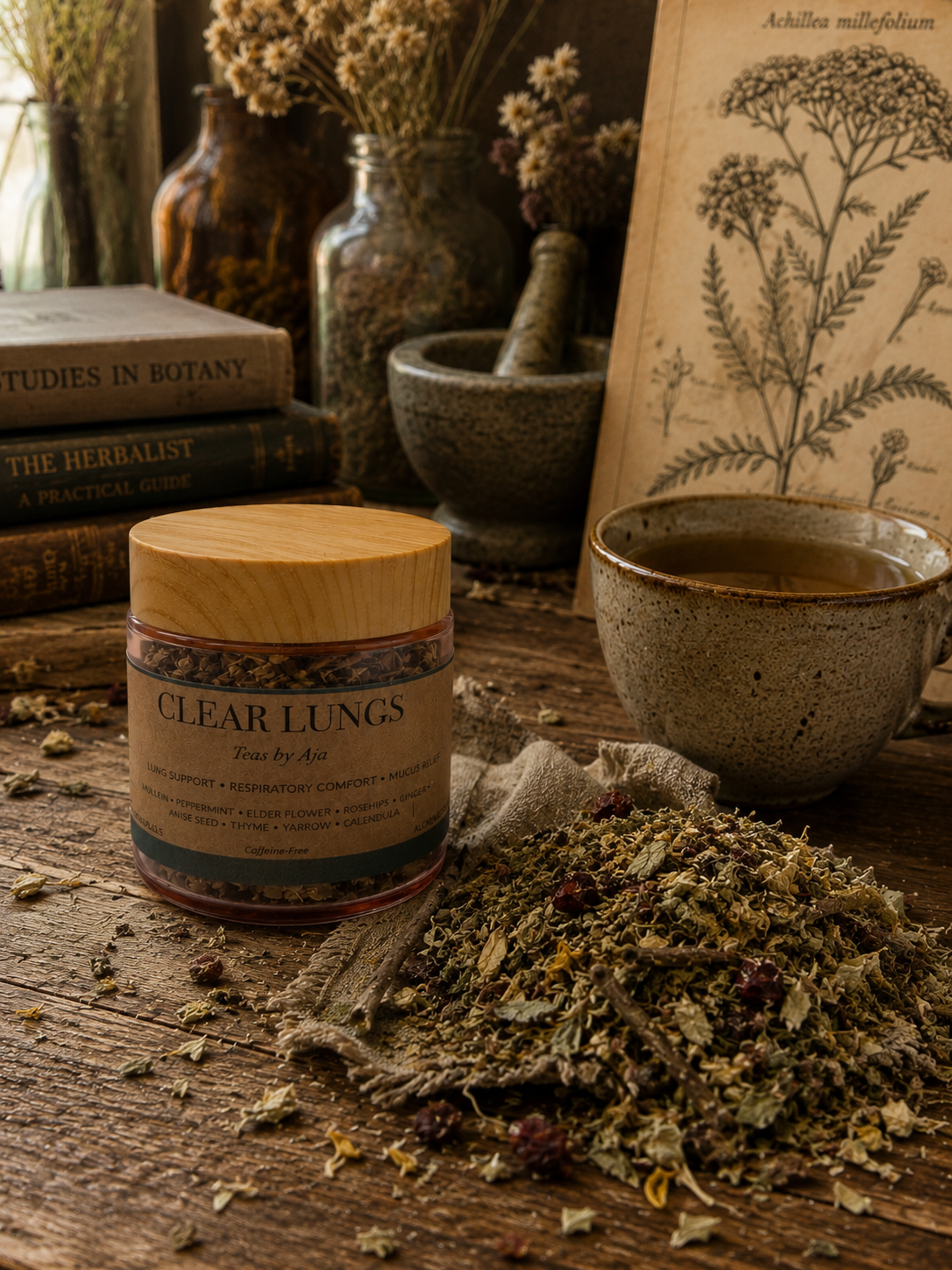 Clear Lungs Artisan Tea - Respiratory + Mucosal