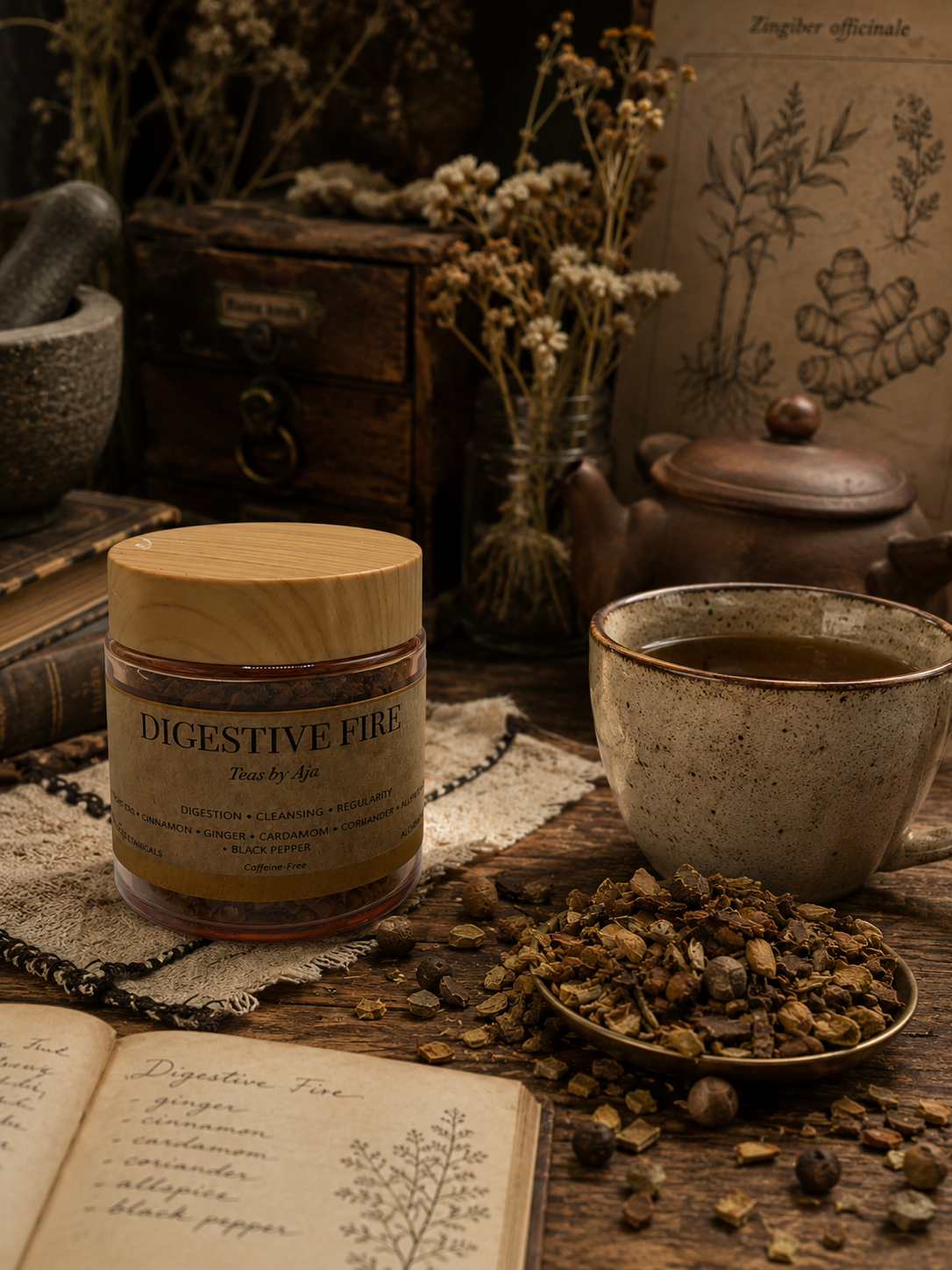 Digestive Fire Chai Artisan Tea - Digestive System