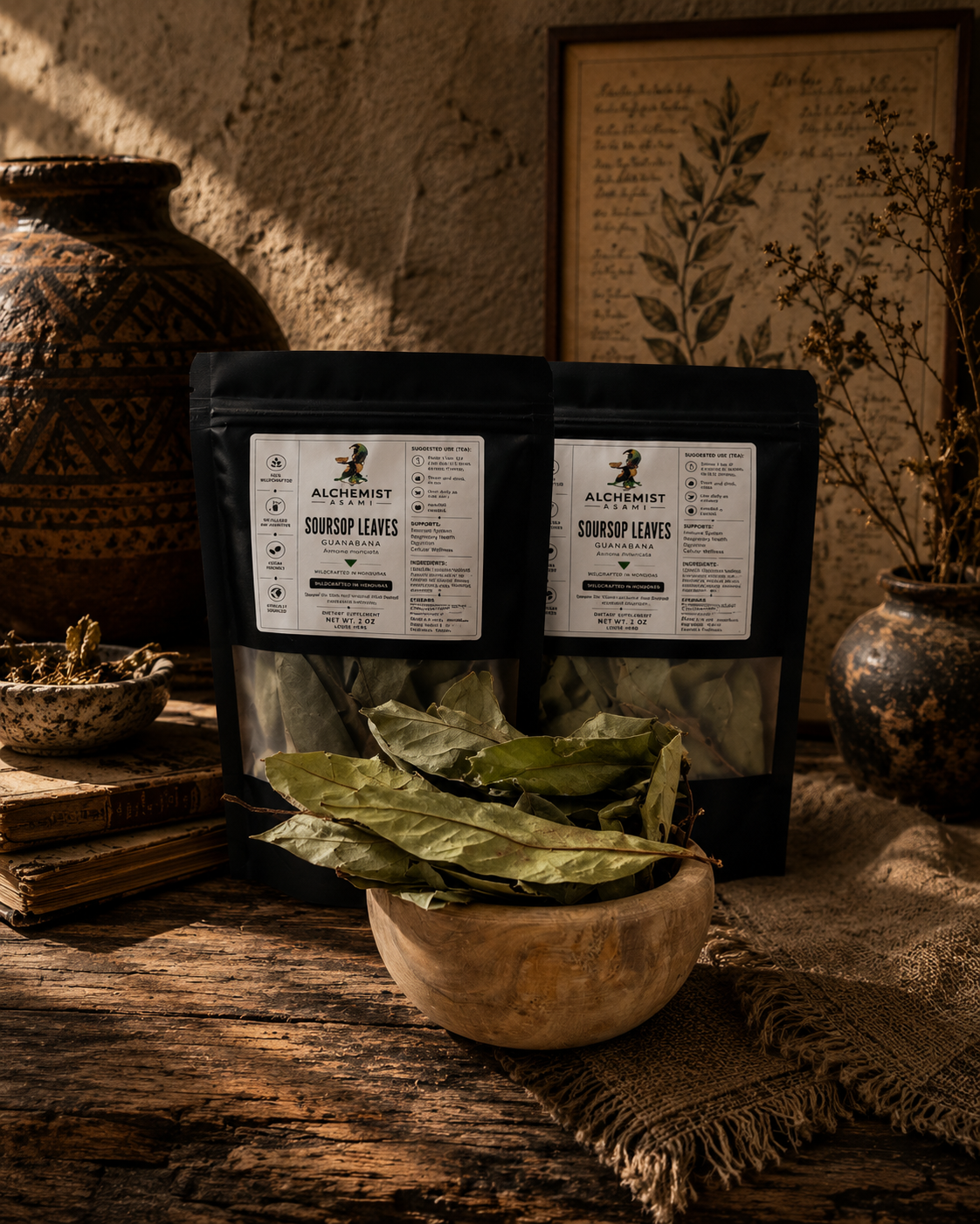 Soursop Leaves and Stems - Dr. Sebi Herbs