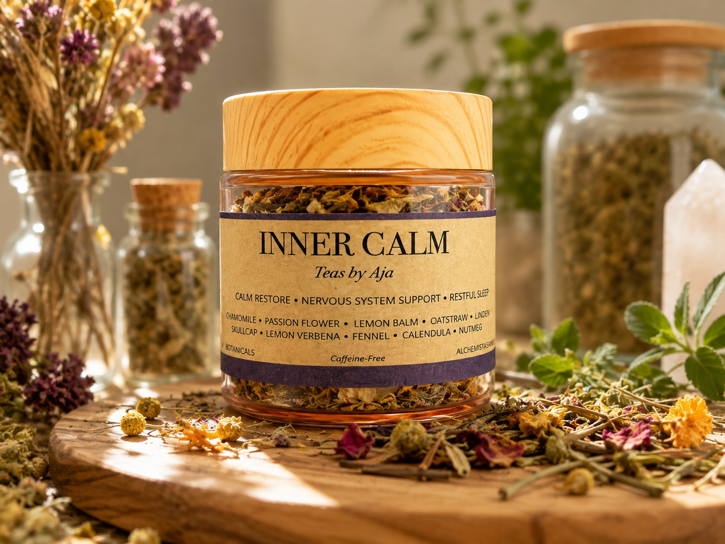 Inner Calm Artisian Tea- Nervous System + Sleep