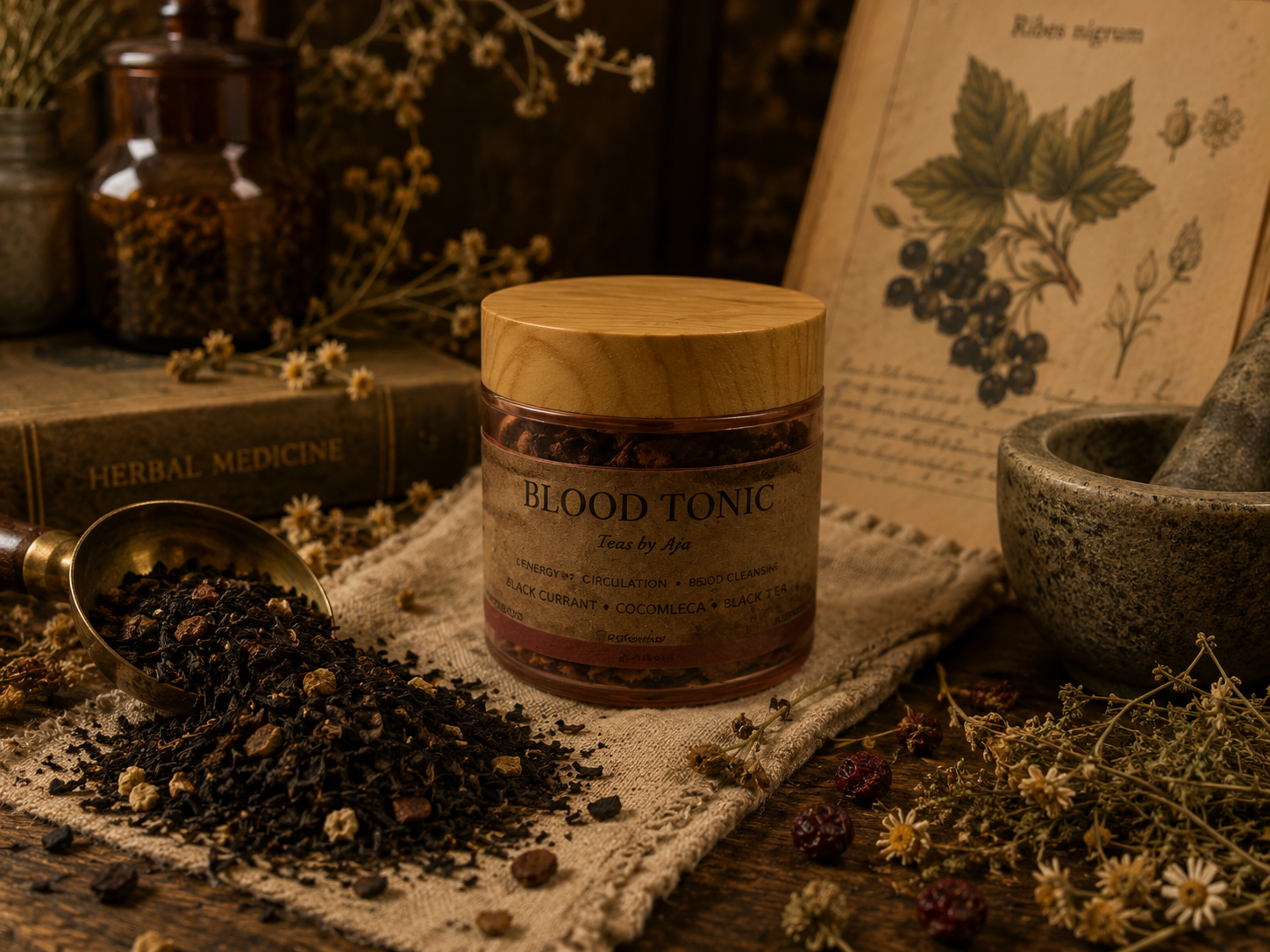 Blood Tonic Artisan Tea - Circulatory & Cardiovascular