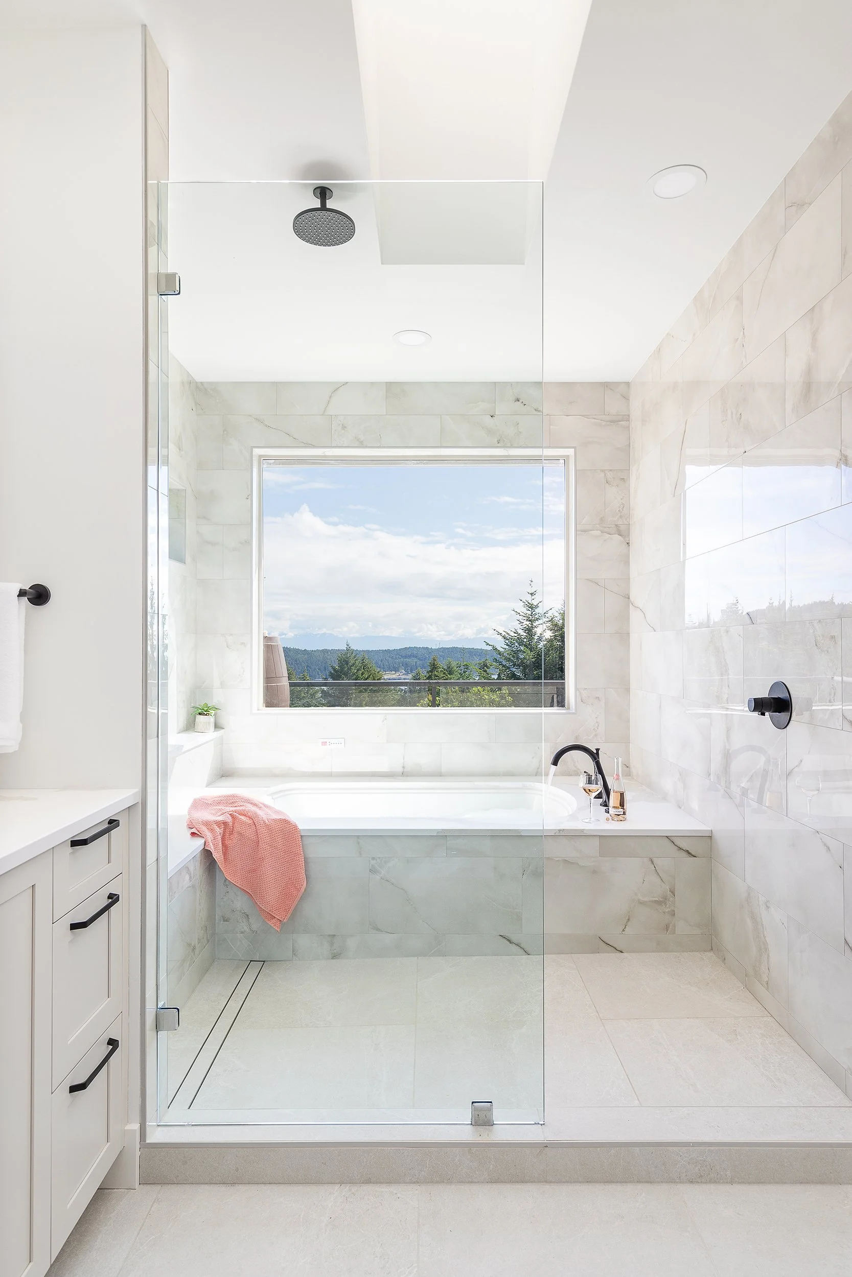 Seablush -  Ensuite Renovation in Nanoose