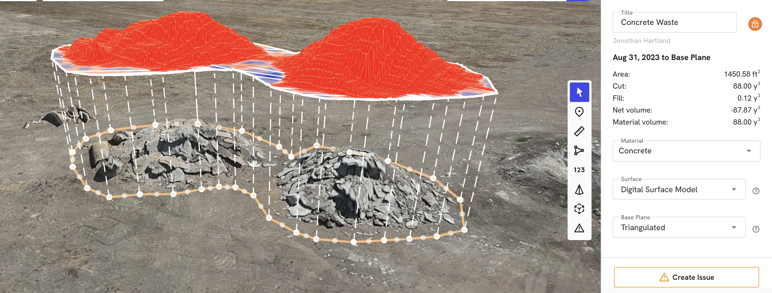 Stockpiles-Volumetrics