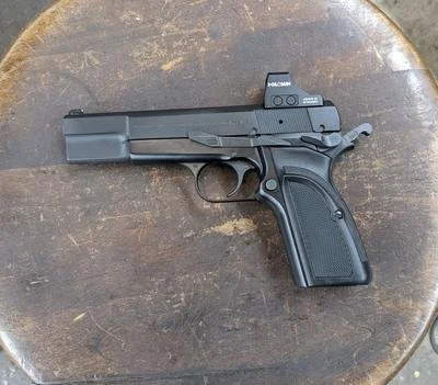 New Old Stock Browning Hi-Power Rear Sight – 9mm – Fits 1990 To Present – Made In Belgium