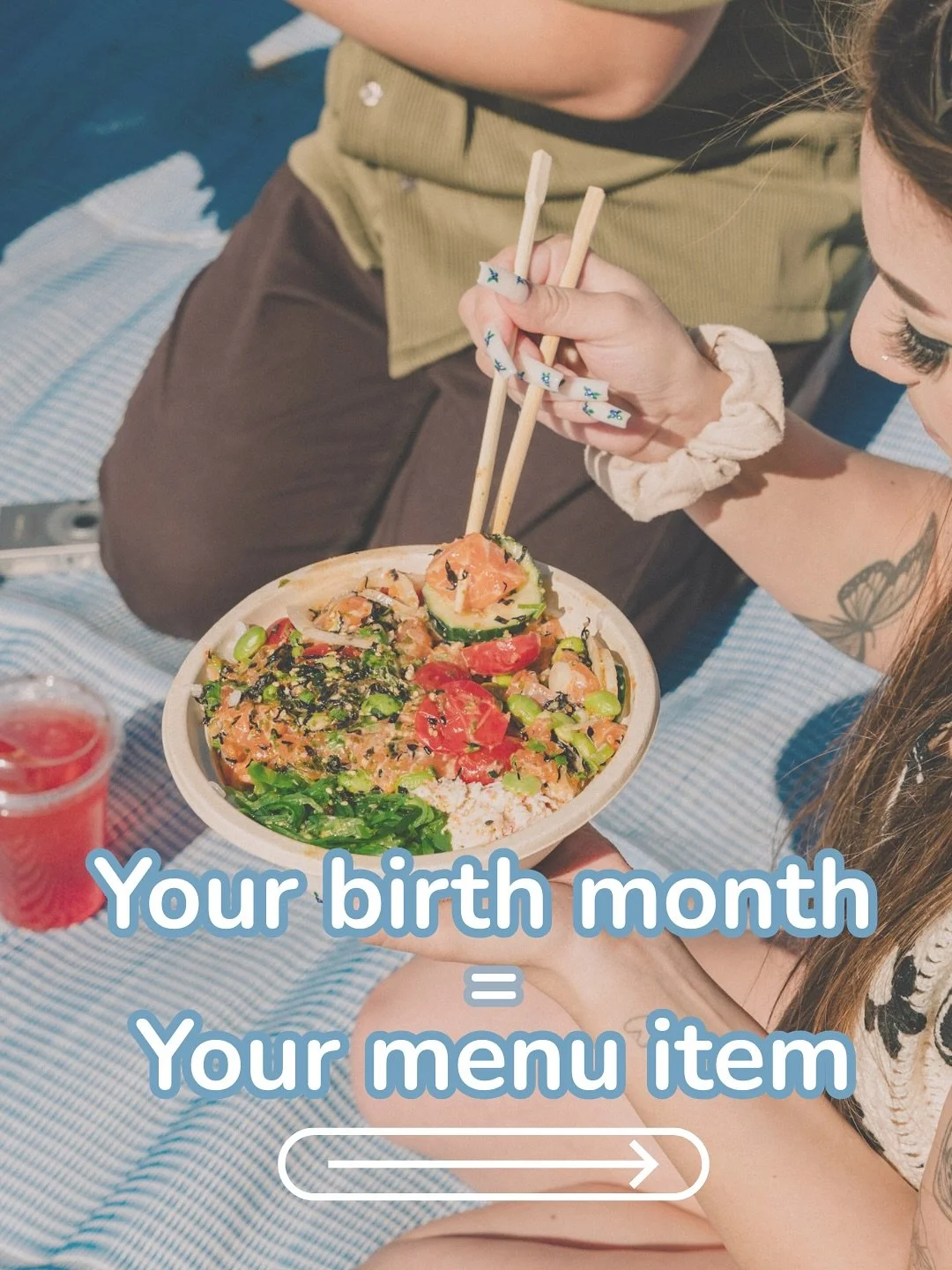Your birth month = Your menu item 🐟🎉

Which one are YOU🫵