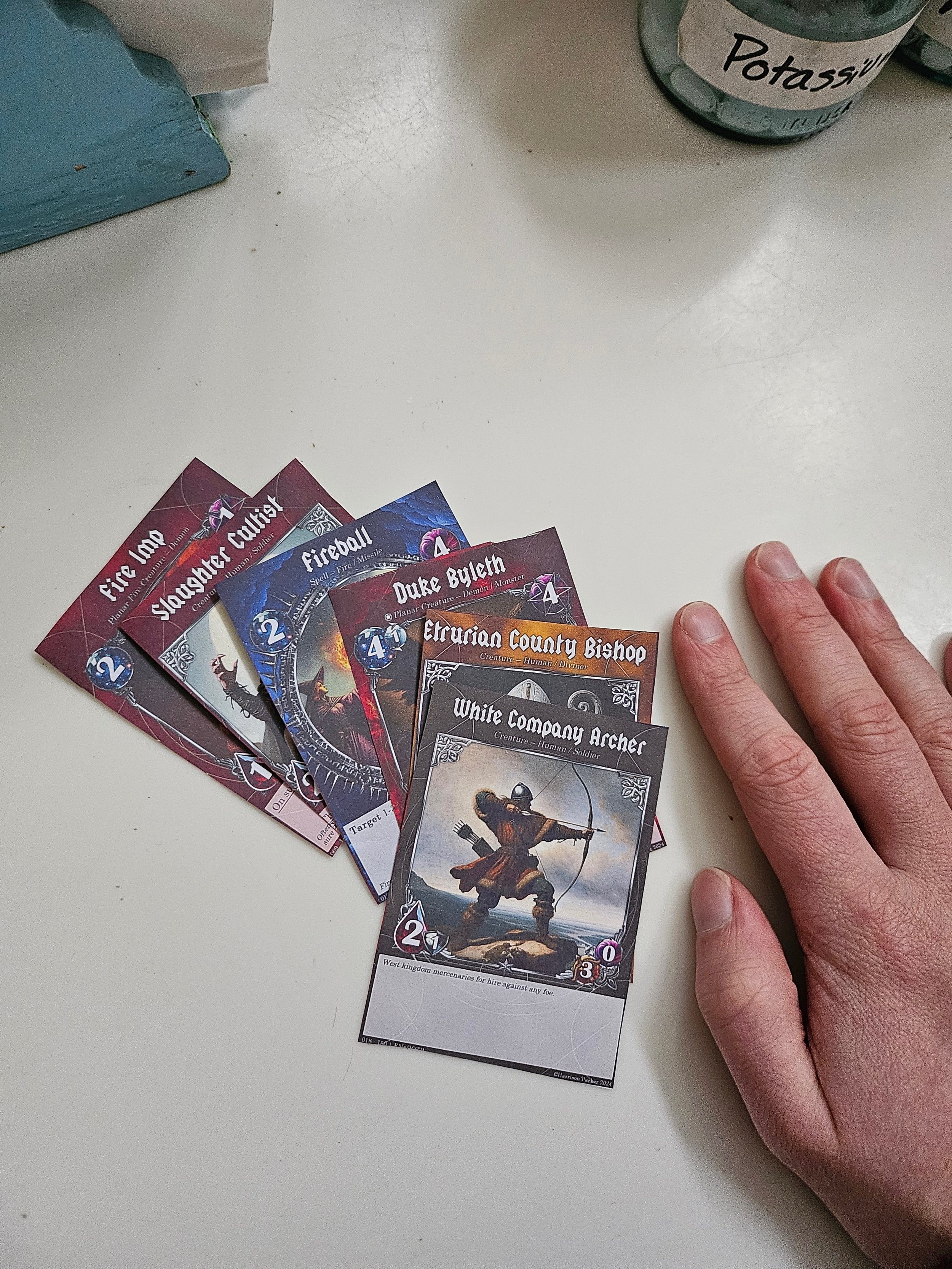 Original Planarist Test Deck from 2024.