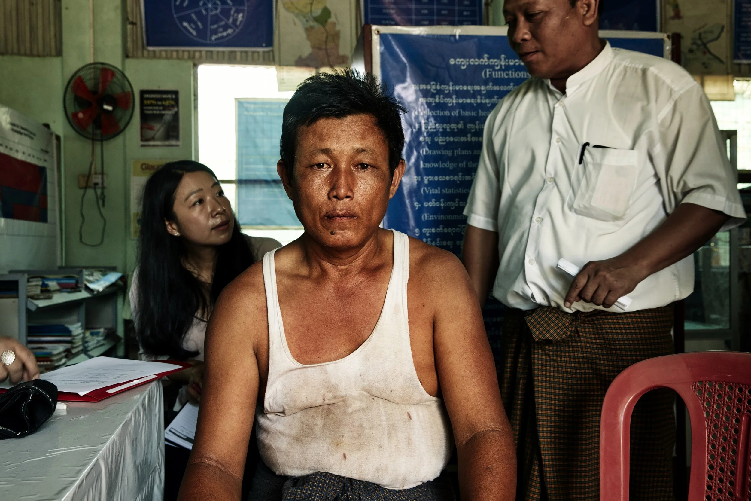 Myanmar - regional clinic-health screening program-NCDs
