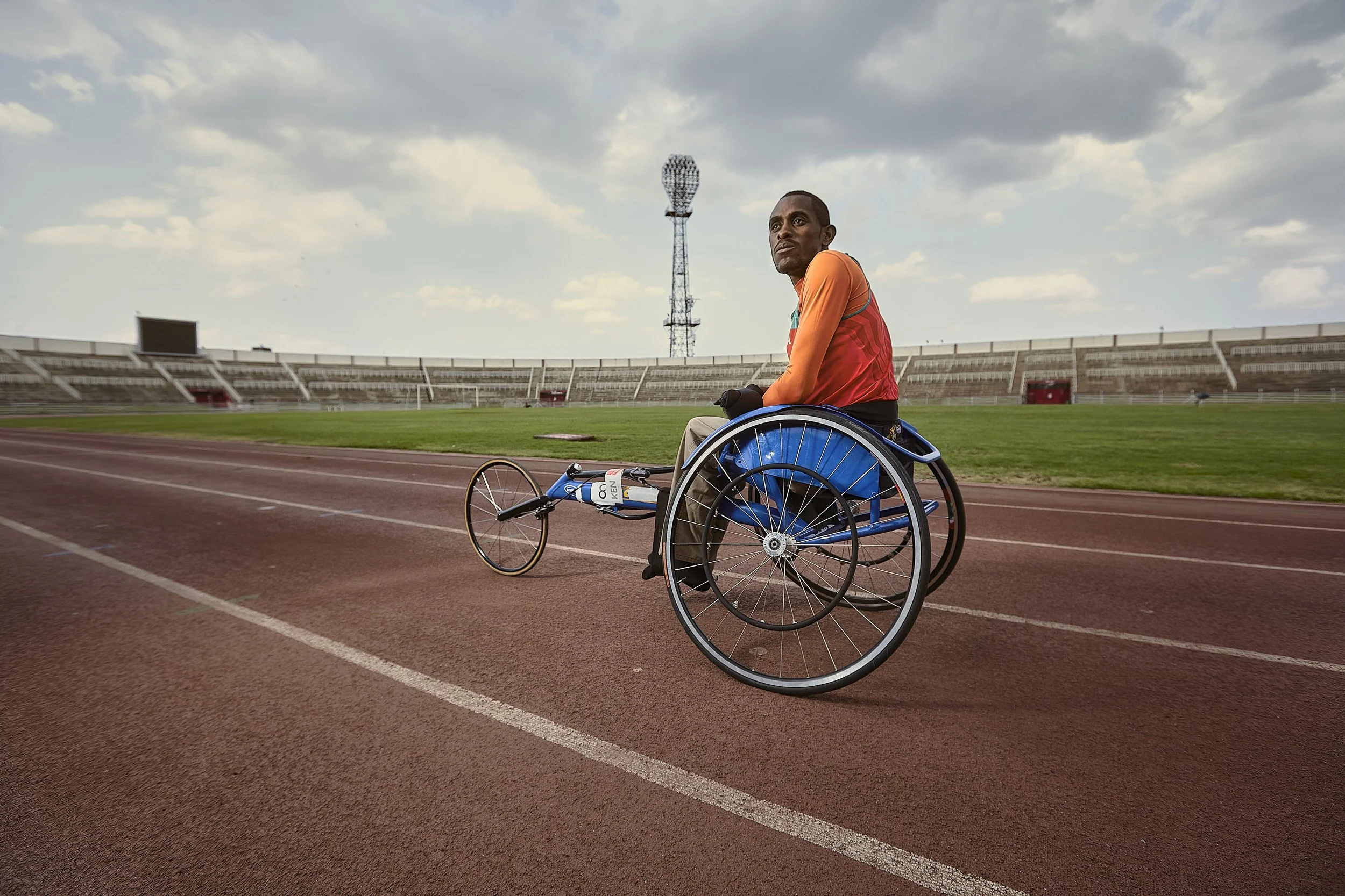 Kenya- Paralympic athlete
