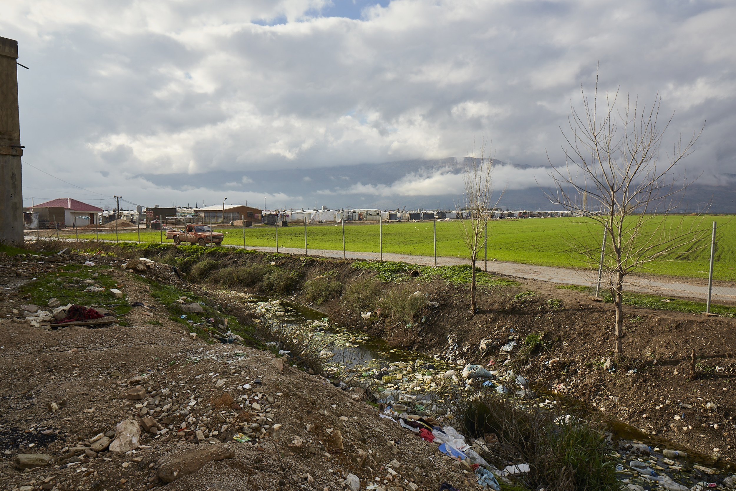 Lebanon-displaced people-Syrian refugee family