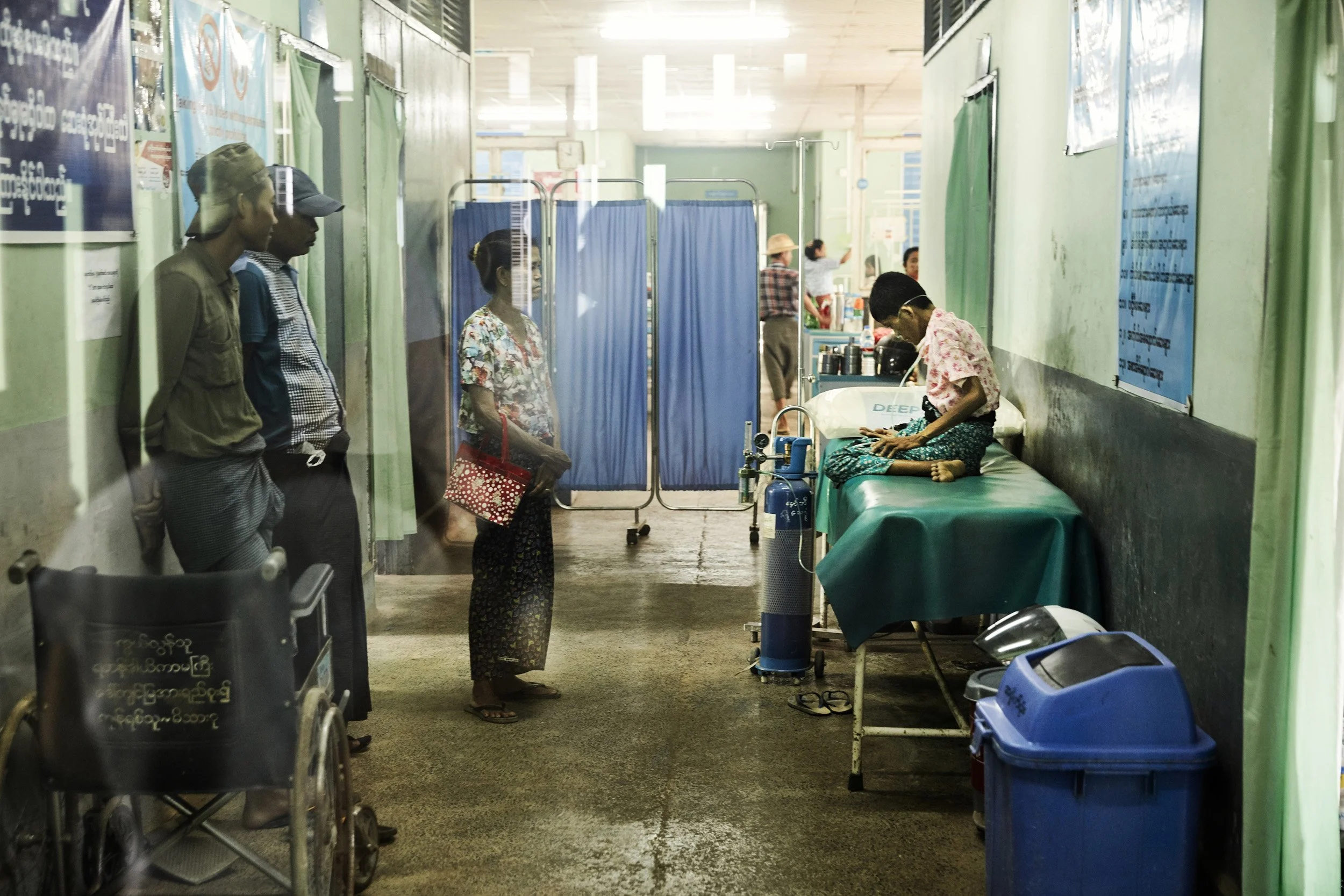Myanmar - regional clinic-health screening program-NCDs