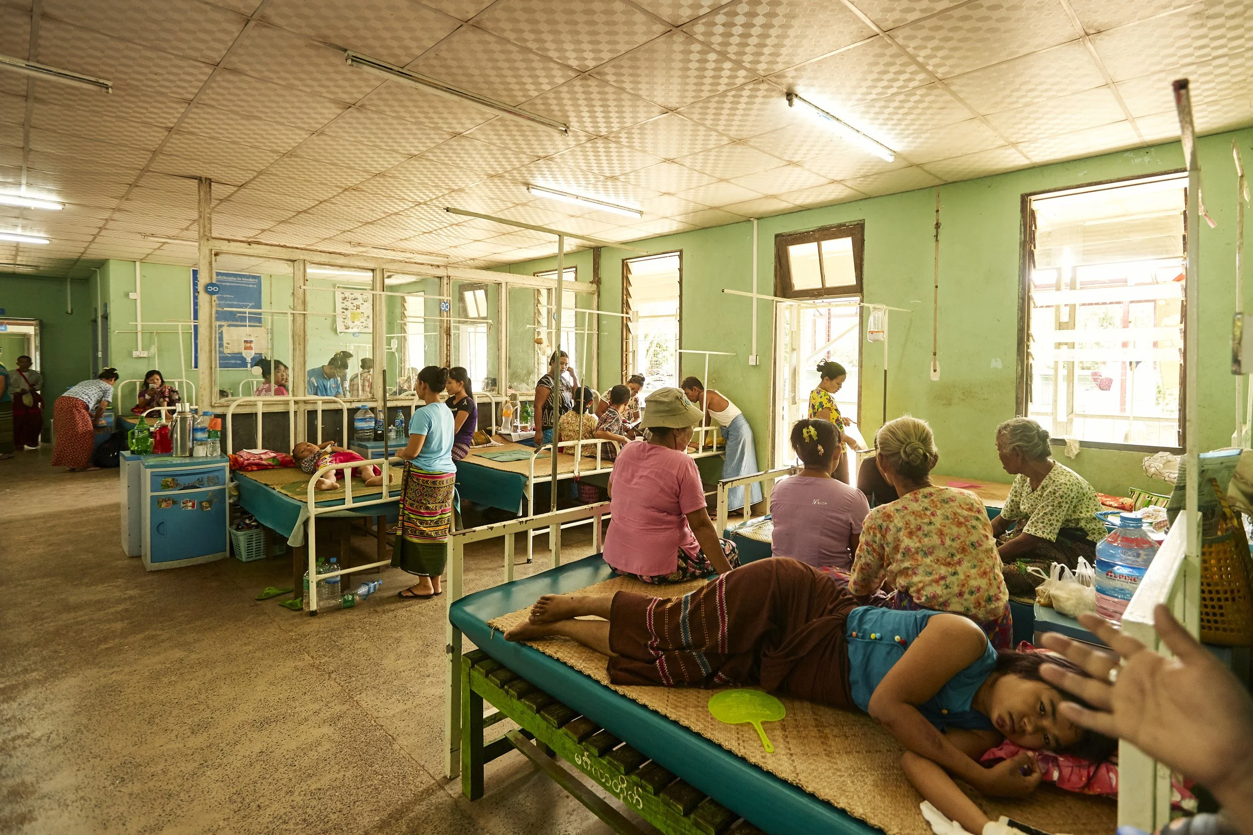Myanmar - regional clinic-health screening program-NCDs