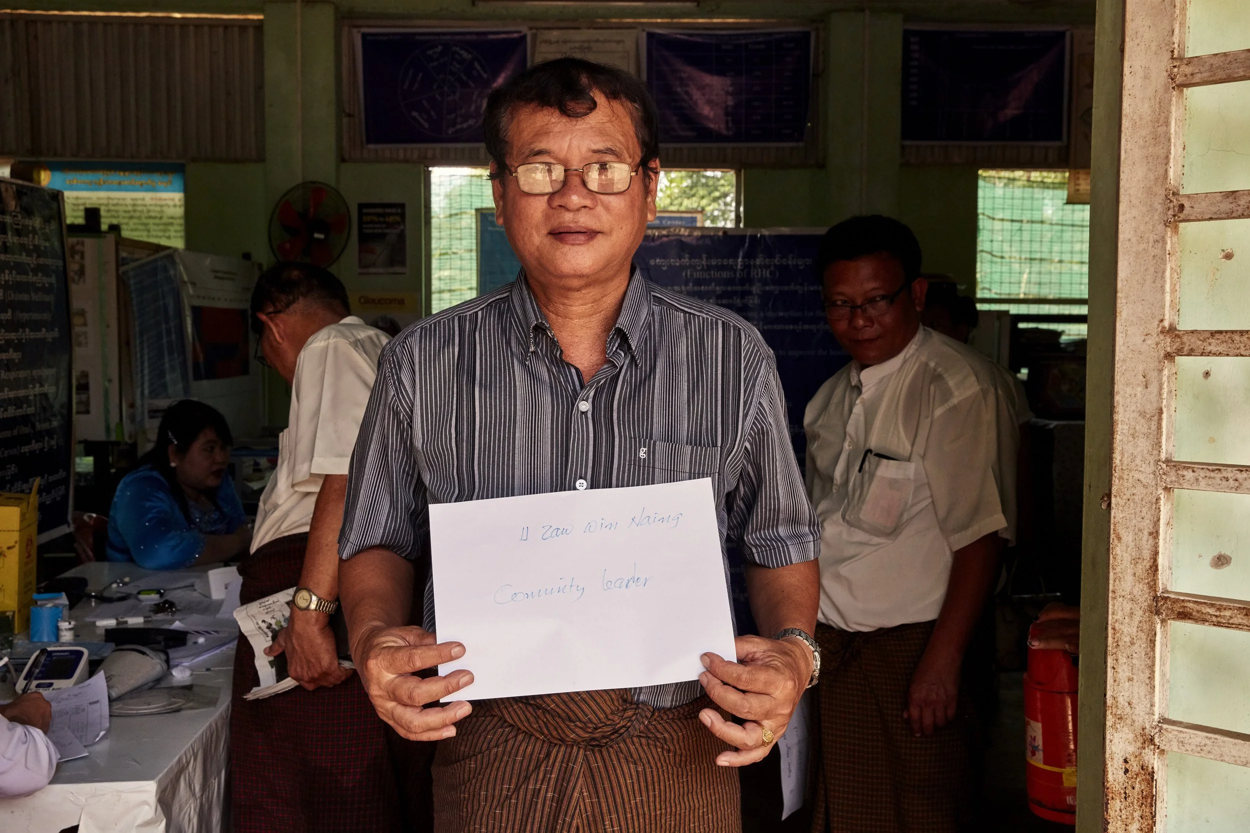 Myanmar - regional clinic-health screening program-NCDs
