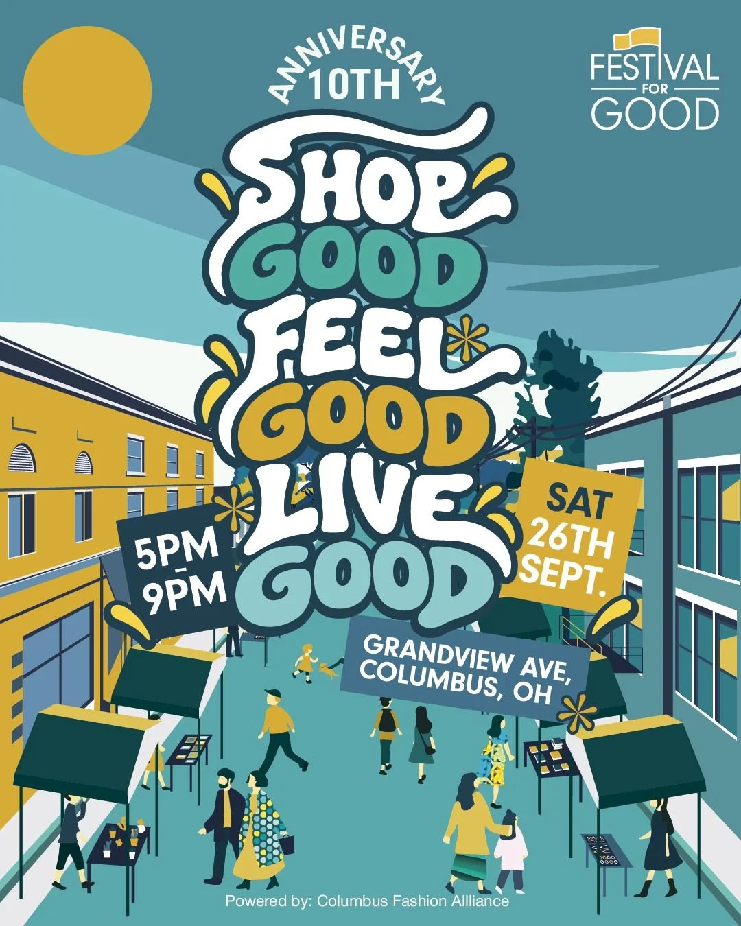 10 years of Festival for Good 💛 20 years of Grandview Hop 💚 Just 1 more BIG celebration to go THIS Saturday, Sept. 26th, before the season comes to a close!

Come support local Social Enterprises, and see how easy AND FUN it can be to do good.

---