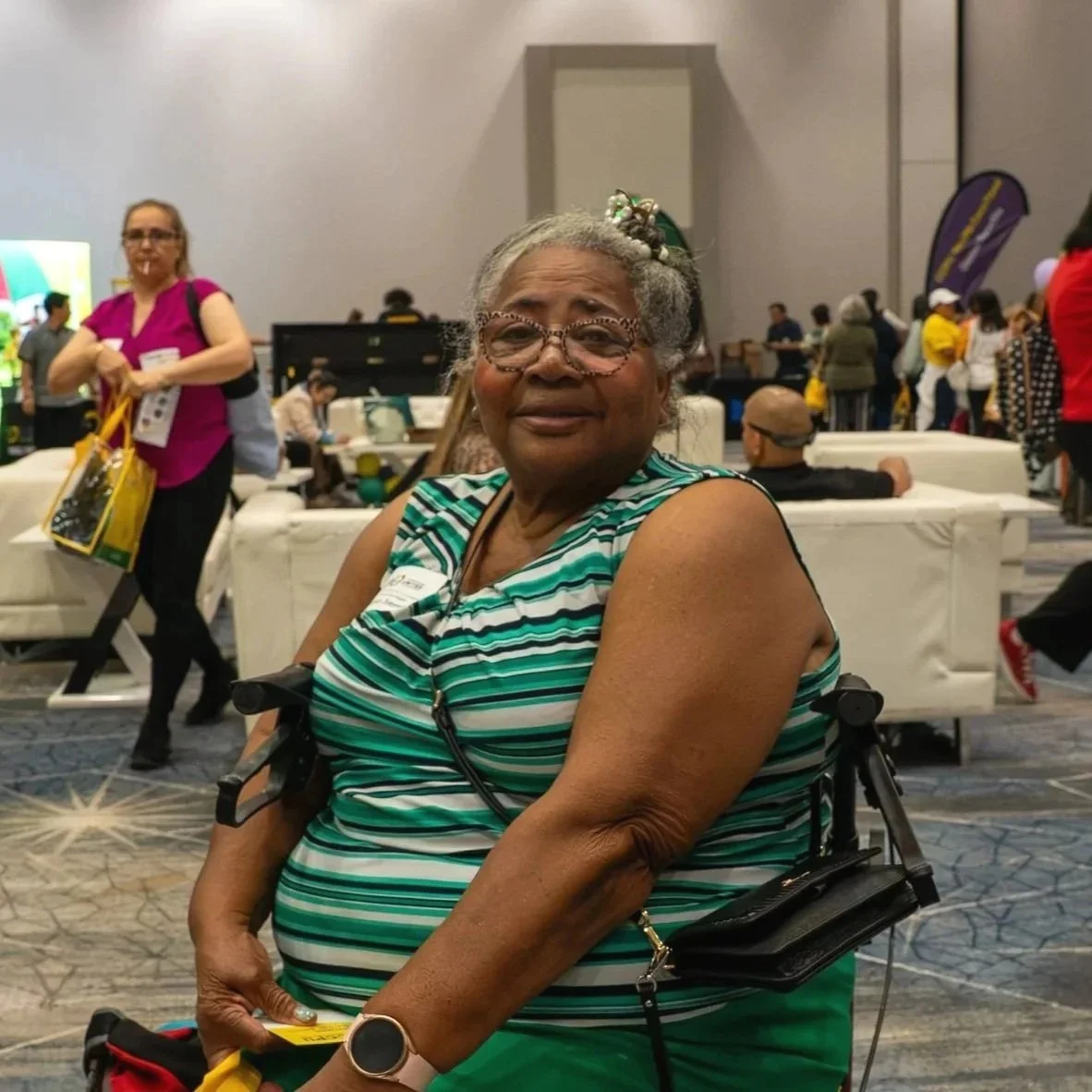 At 82, She Walked Across the Stage. She'd Been Working Toward It Since the 1990s.