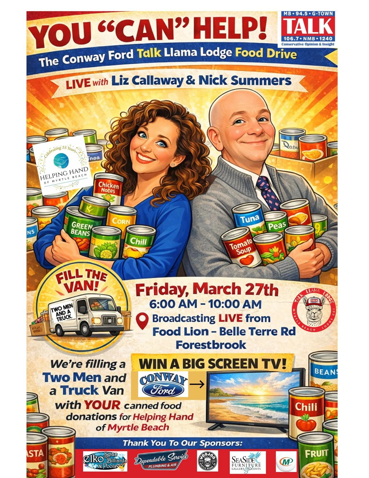 Byrne Media Food Drive