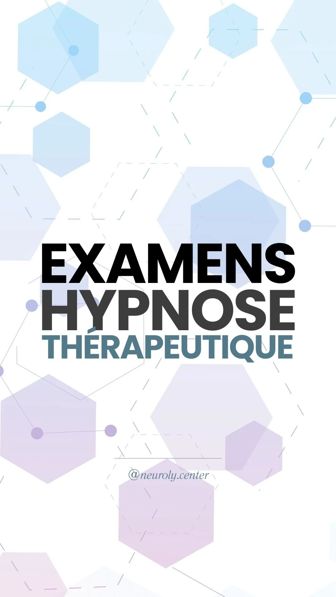 Examen de praticien·ne en hypnose thérapeutique